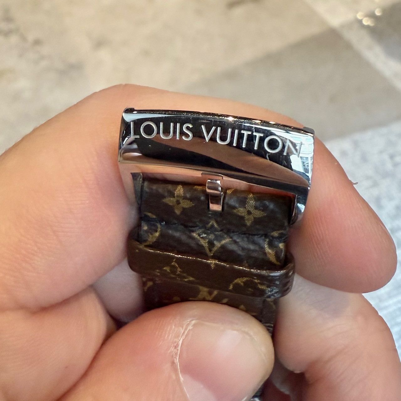 Louis Vuitton Louis Vuitton QA050 Tambour Horizon Monogram Watch Size ONE SIZE - 10 Thumbnail