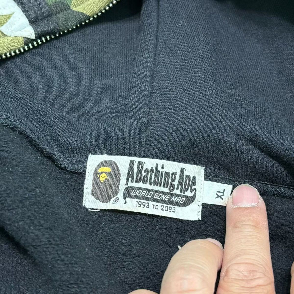 Bape 1ST CAMO SHARK FULL ZIP HOODIE Size US XL / EU 56 / 4 - 8 Thumbnail