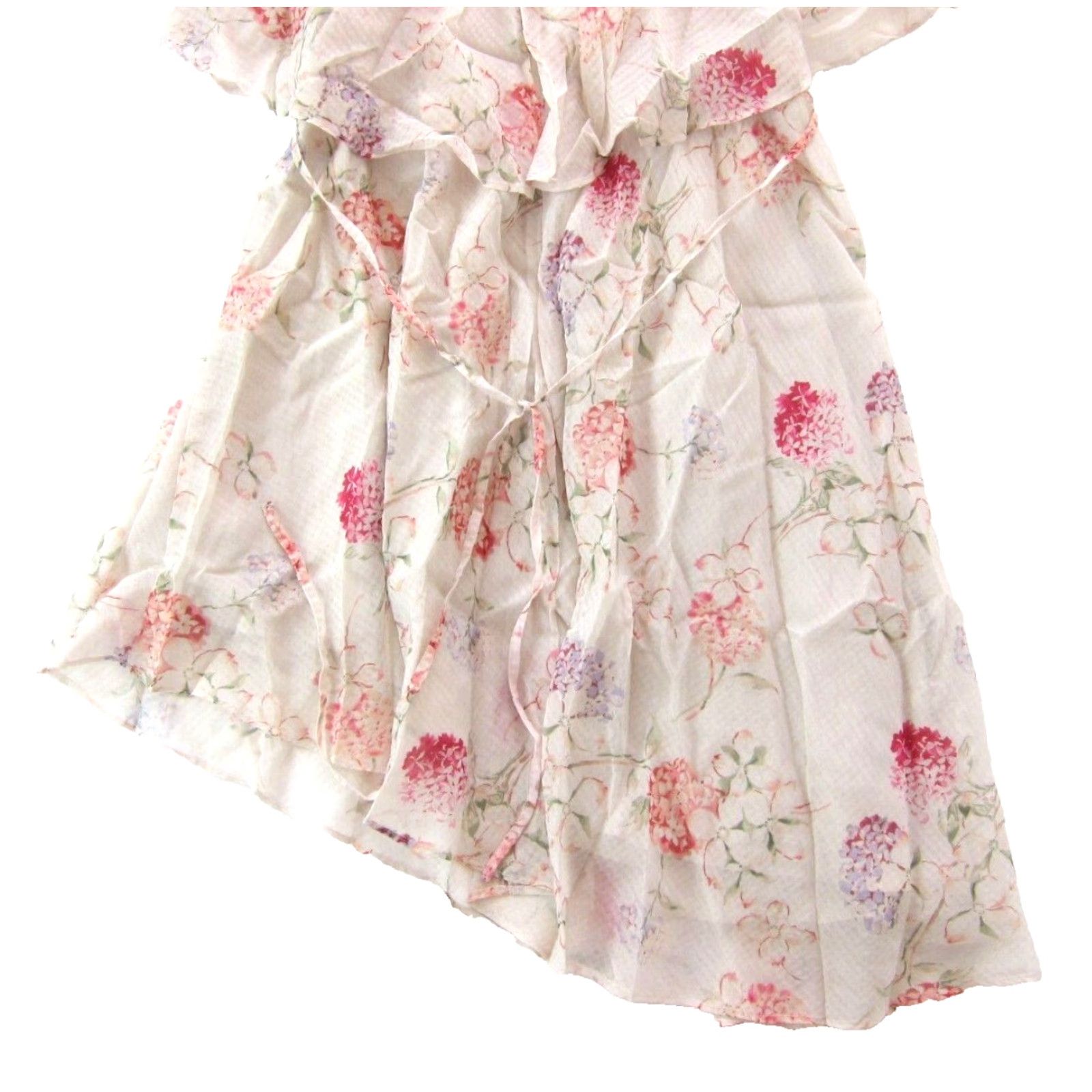 Vintage A New Day Pink Green Purple Floral Silky Romance Spaghetti Strap Slip Dress XL Size XL / US 12-14 / IT 48-50 - 6 Thumbnail