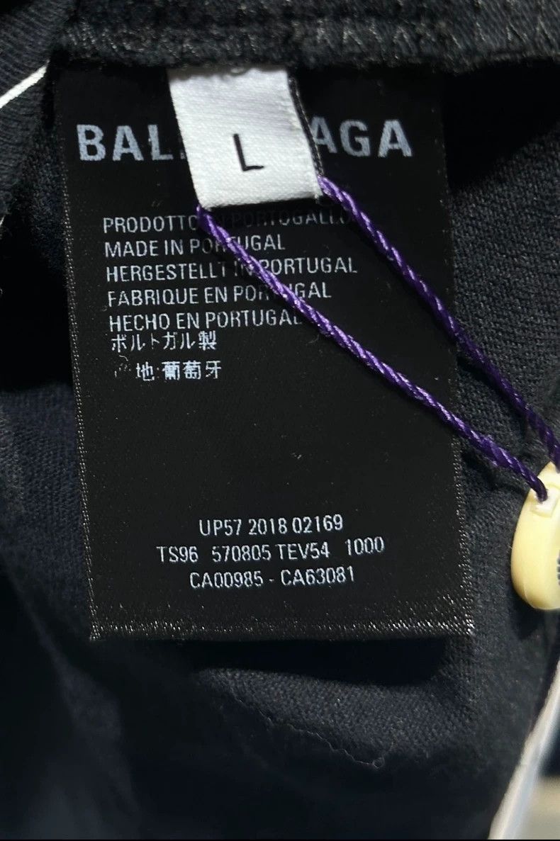 Balenciaga Balenciaga Black and white twill + full print + bullet scr Size US L / EU 52-54 / 3 - 5 Thumbnail