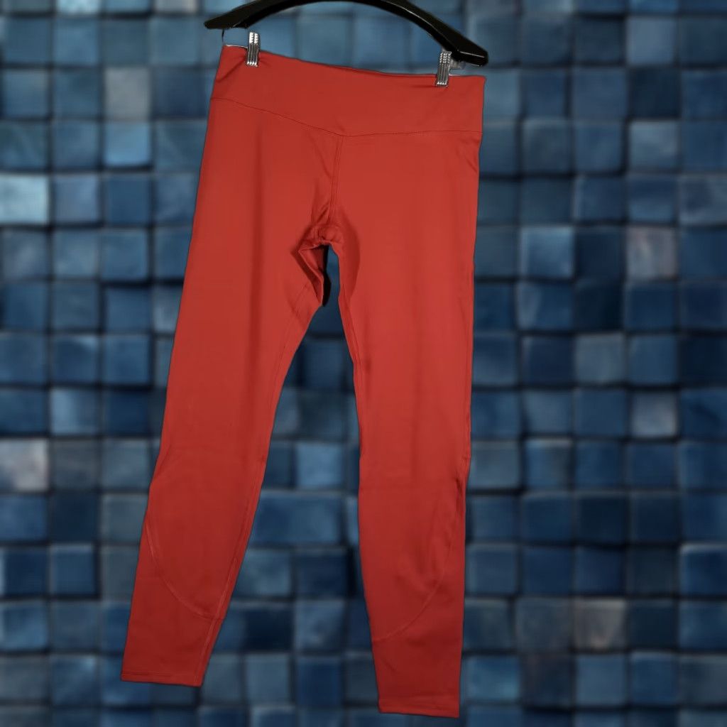 Nike VINTAGE Nike Women's Air Jordan Leggings Adult Large Red Sport Ankle 90s Girls Size 36" / US 14 / IT 50 - 1 Thumbnail