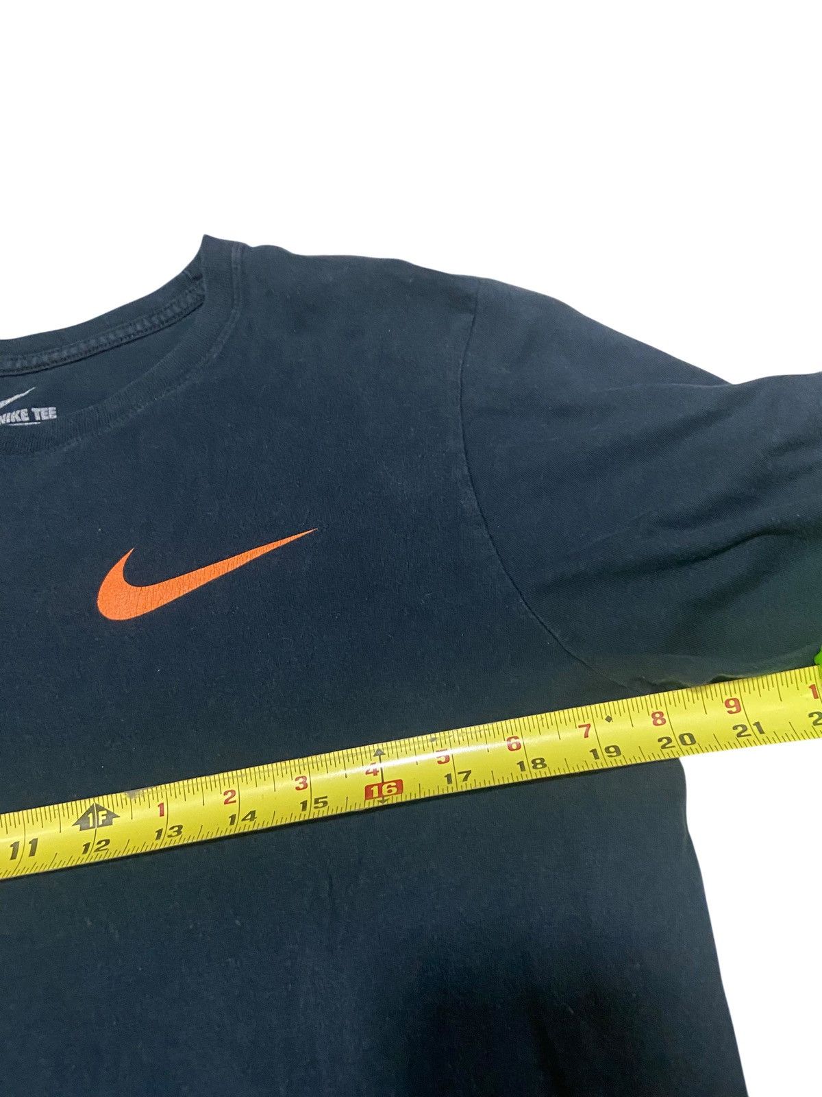 Nike × Vlone Nike x VLONE Long Sleeve Tee Black Orange Size Medium AF1 Size US M / EU 48-50 / 2 - 6 Thumbnail