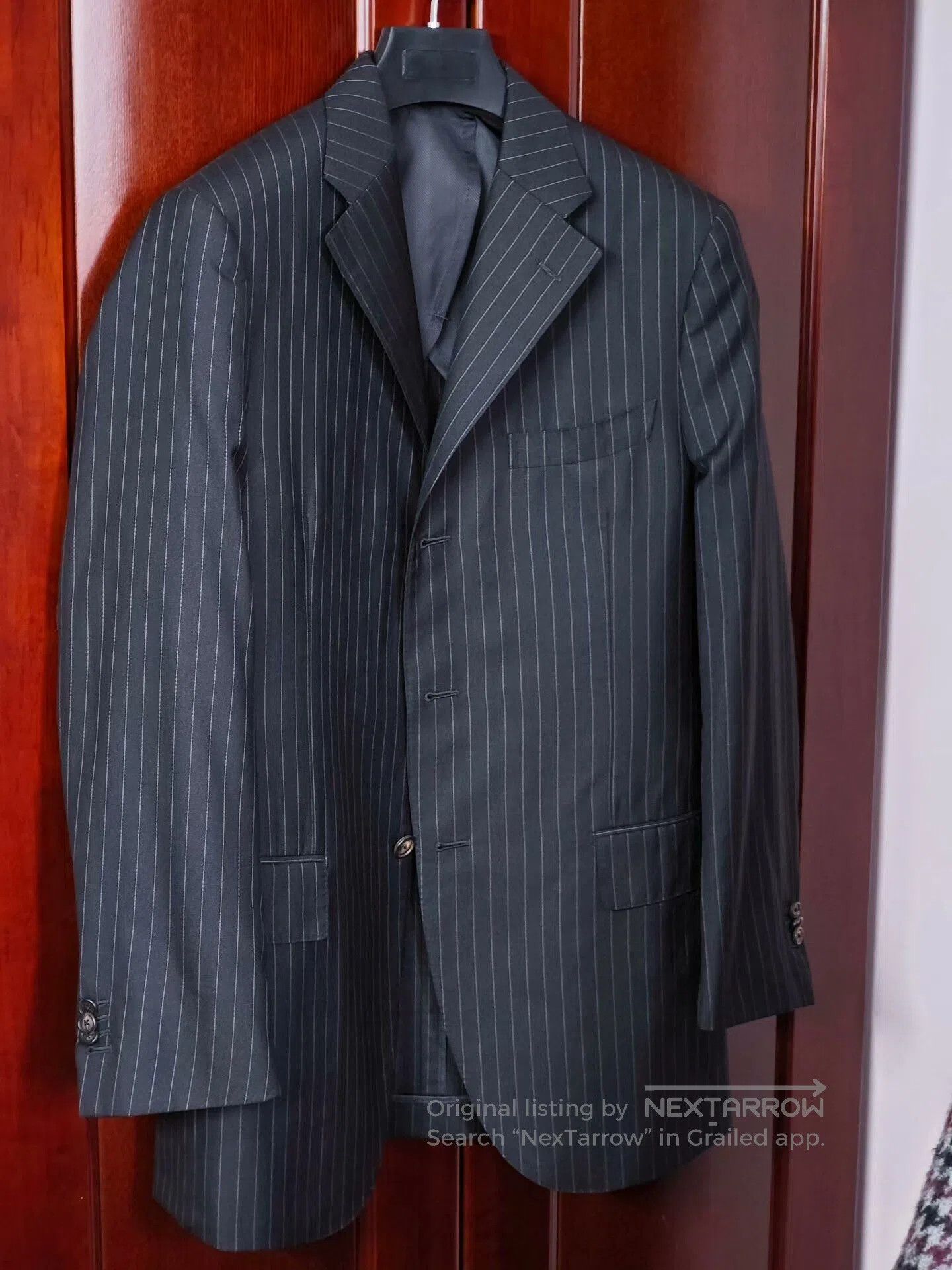 Loro Piana Italian Loro Piana Wool Silk Custom Suit. Size US M / EU 48-50 / 2 - 1 Thumbnail