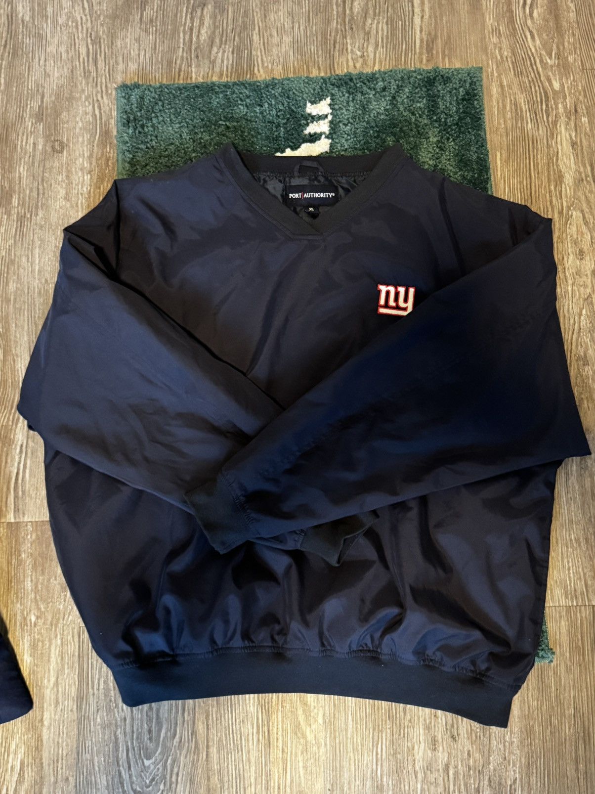 Port Authority Vintage NY Giants Pullover Windbreaker - Navy - Size XL Size US XL / EU 56 / 4 - 1 Thumbnail