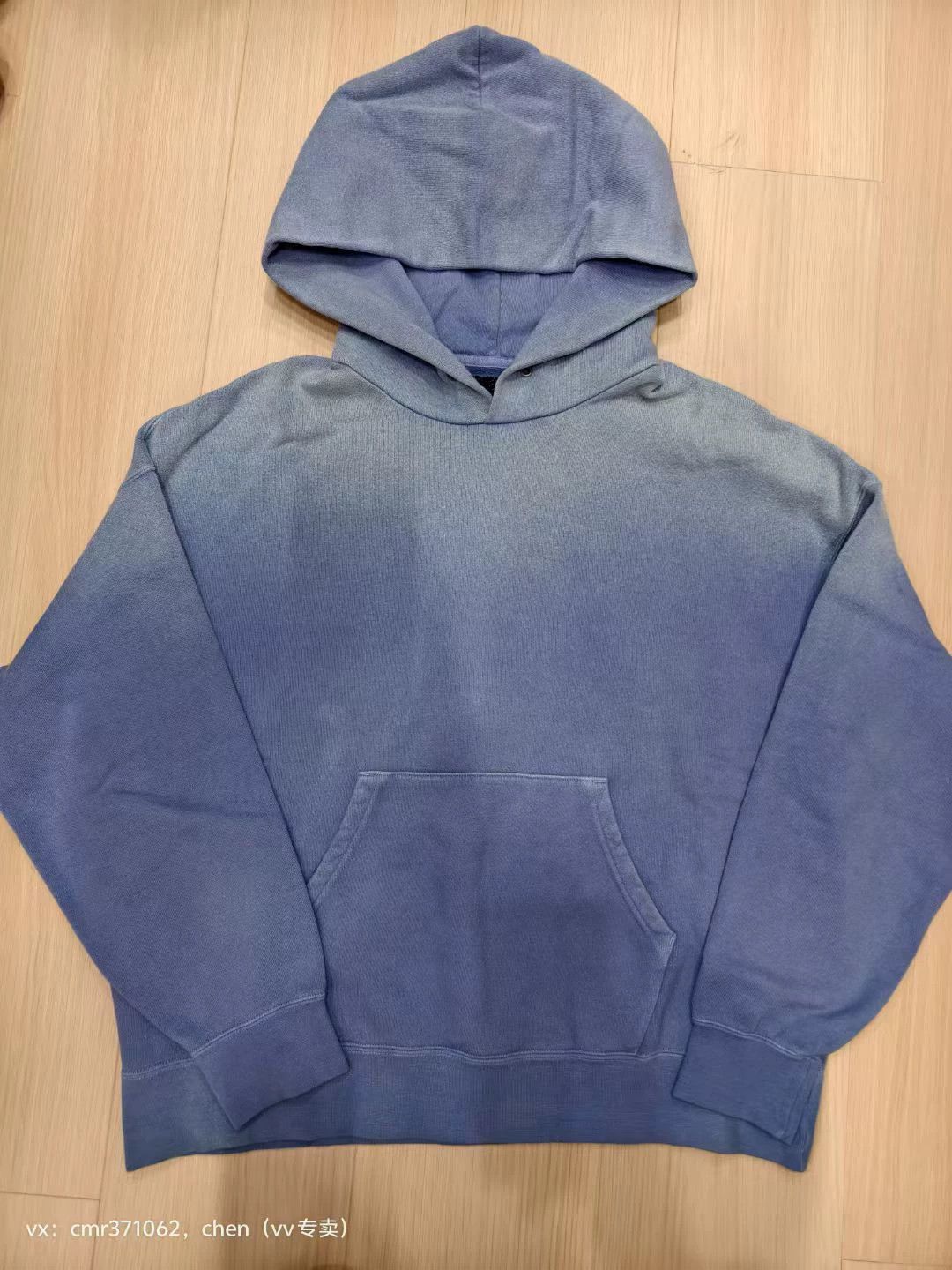 Visvim visvim 23 ICT Amplus SB Hoodie P.O Dmgd Blue2 Drop Size US M / EU 48-50 / 2 - 1 Thumbnail