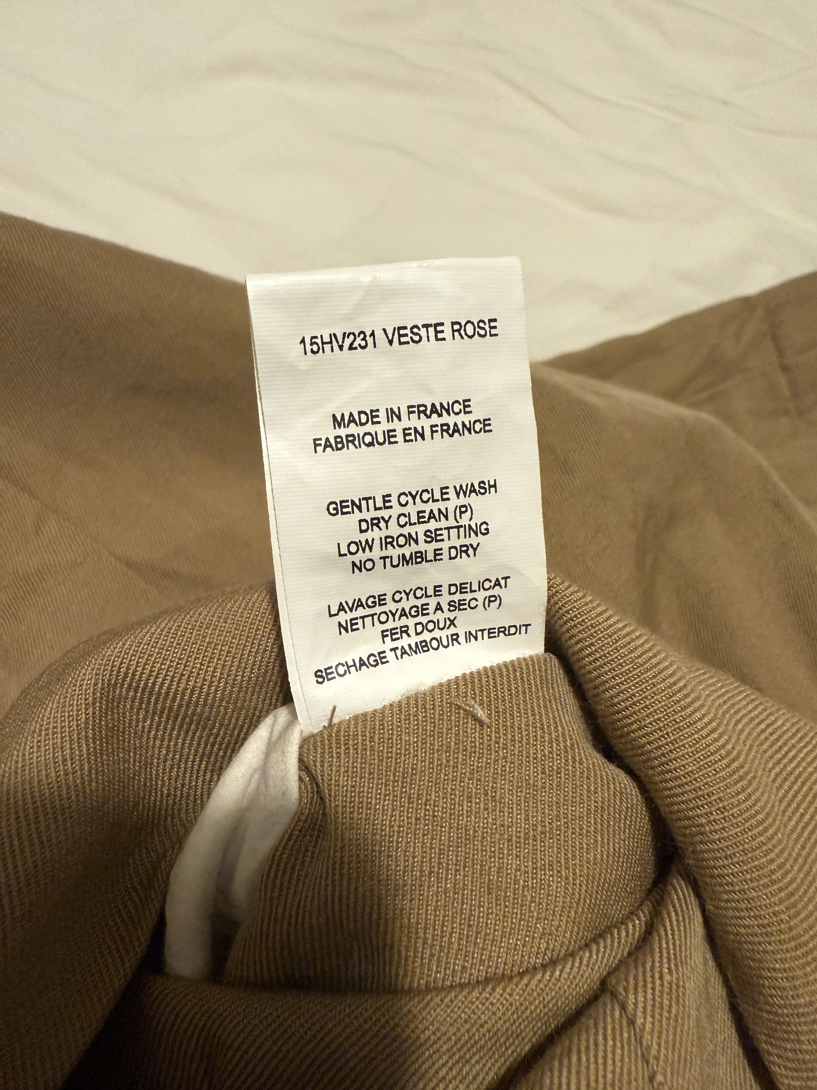 Casey Casey CASEY CASEY 15HV231 VESTE ROSE-WOOL/ LIN Size US M / EU 48-50 / 2 - 7 Thumbnail