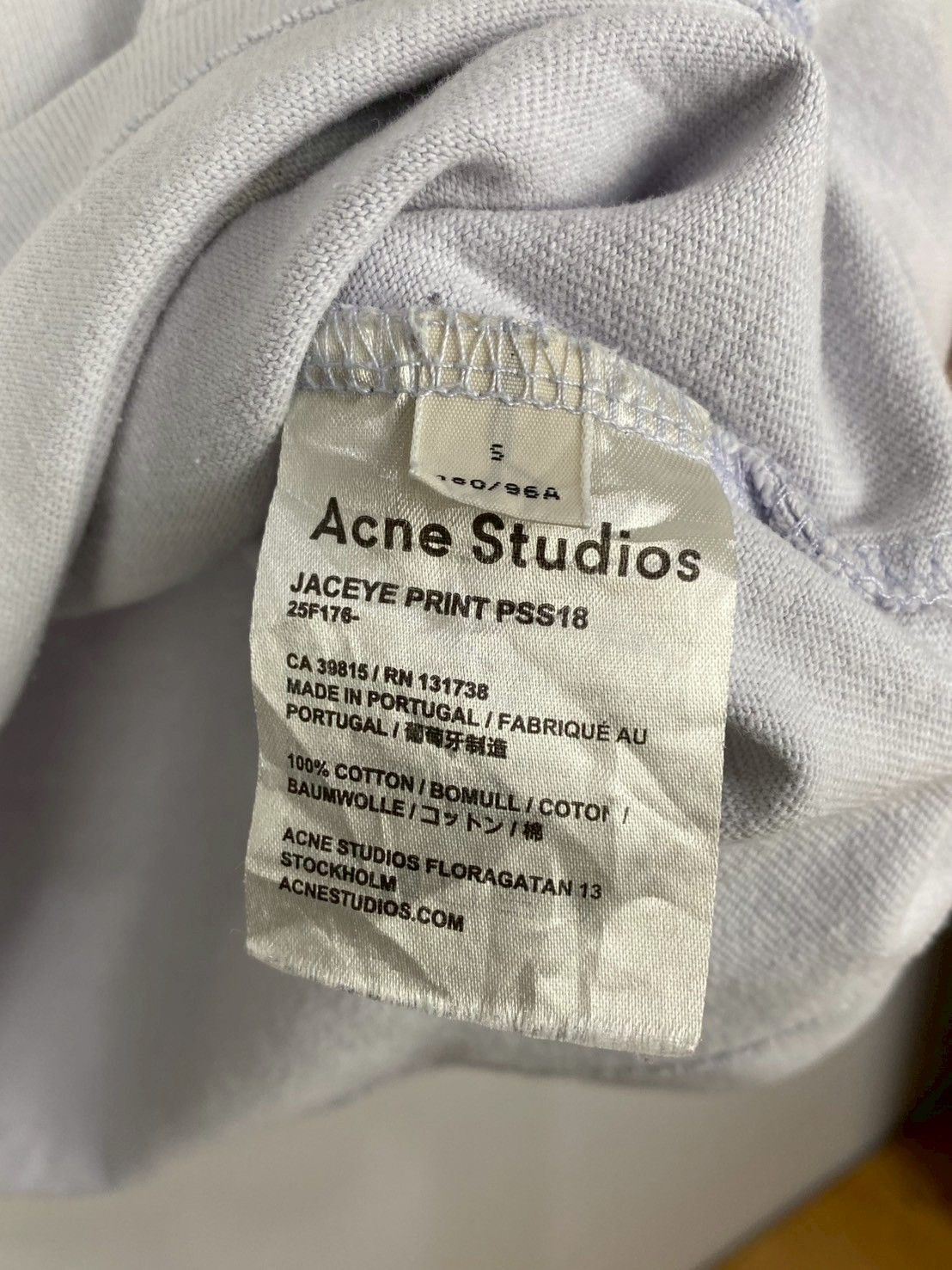 Acne Studios Acne Studios Meaning T-Shirts DO610 Size US S / EU 44-46 / 1 - 6 Thumbnail