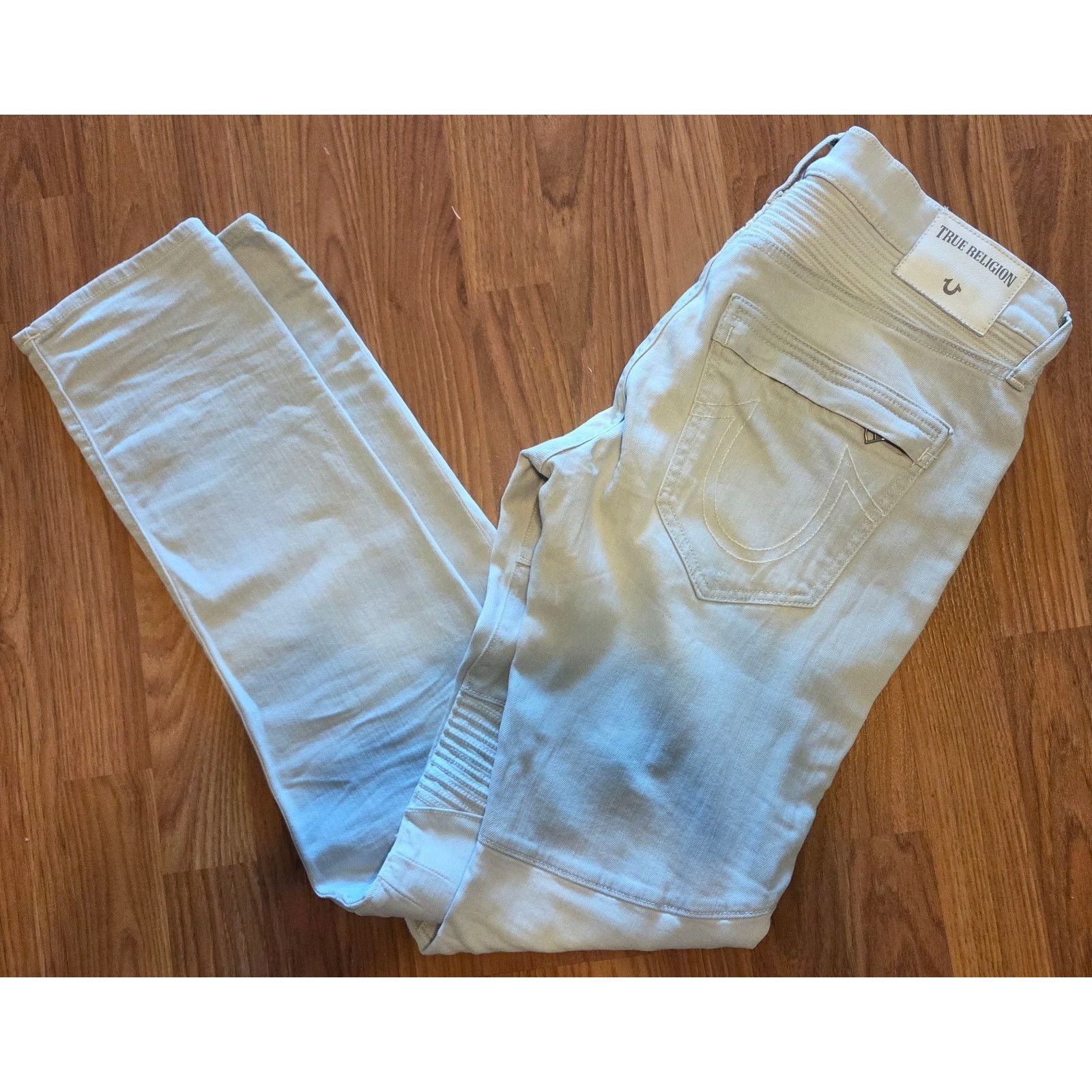 True Religion True Religion Rocco Relaxed Skinny Jeans Size 29/32 Size US 29 - 2 Thumbnail
