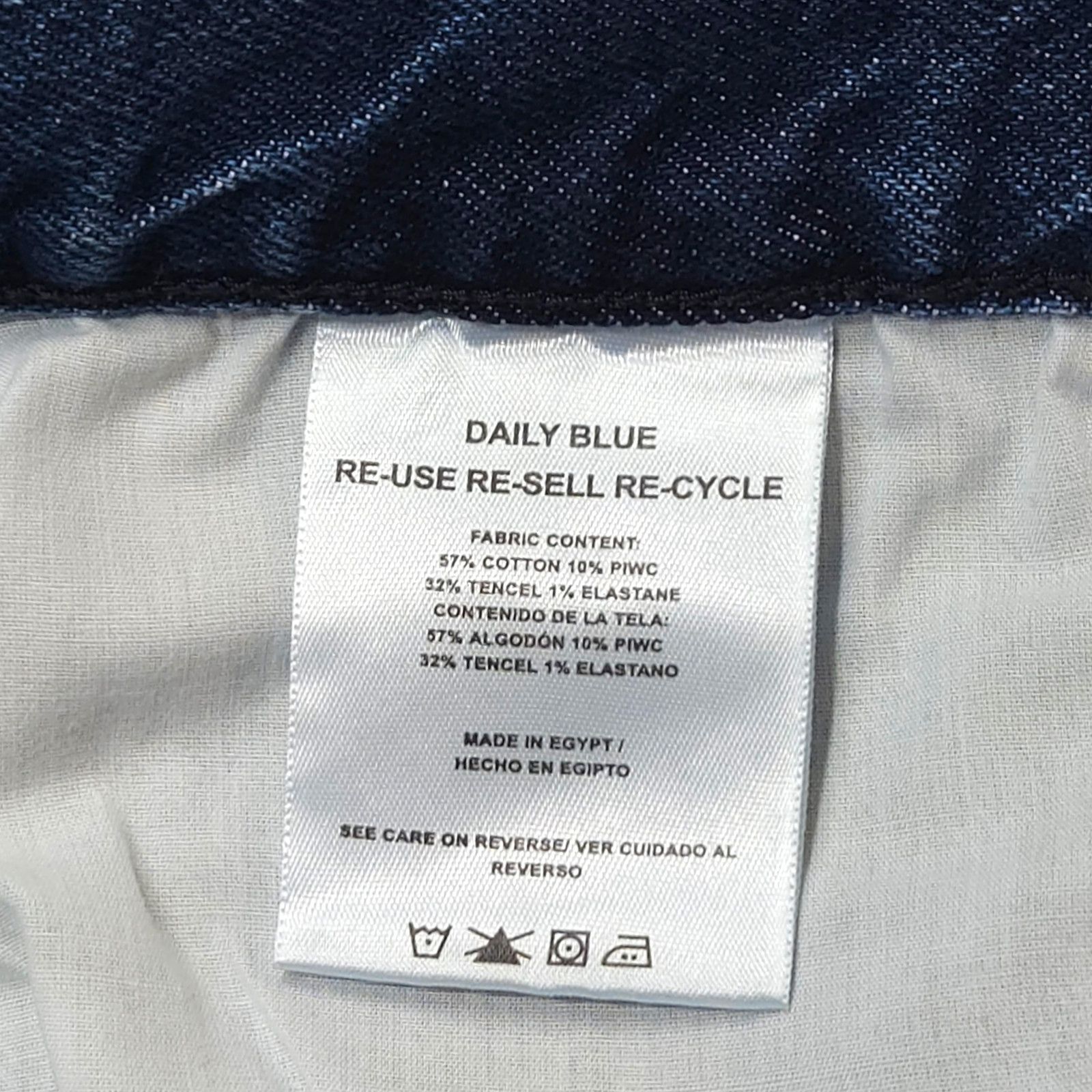 AG Adriano Goldschmied NWT Daily Blue Manya Straight Leg Jeans Sz 30x29.5 Champlain Size 30" / US 8 / IT 44 - 8 Thumbnail