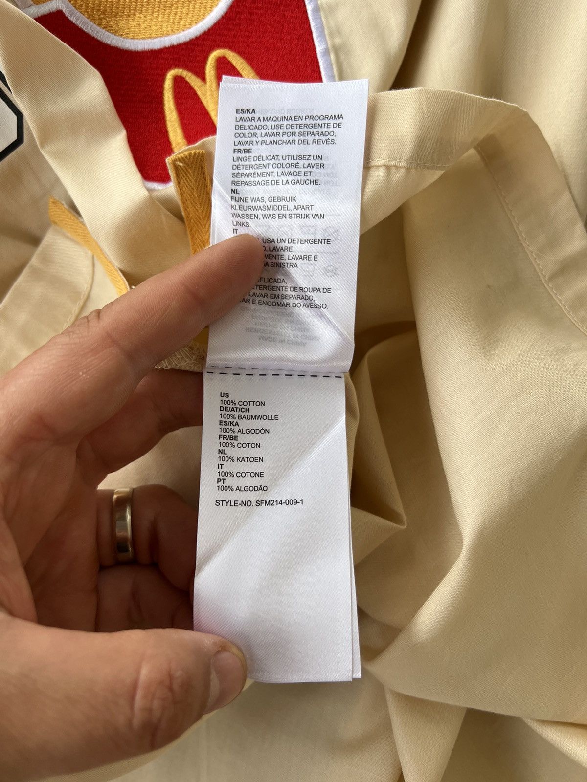 Snipes Snipes McDonald's Shirt Size US M / EU 48-50 / 2 - 10 Thumbnail