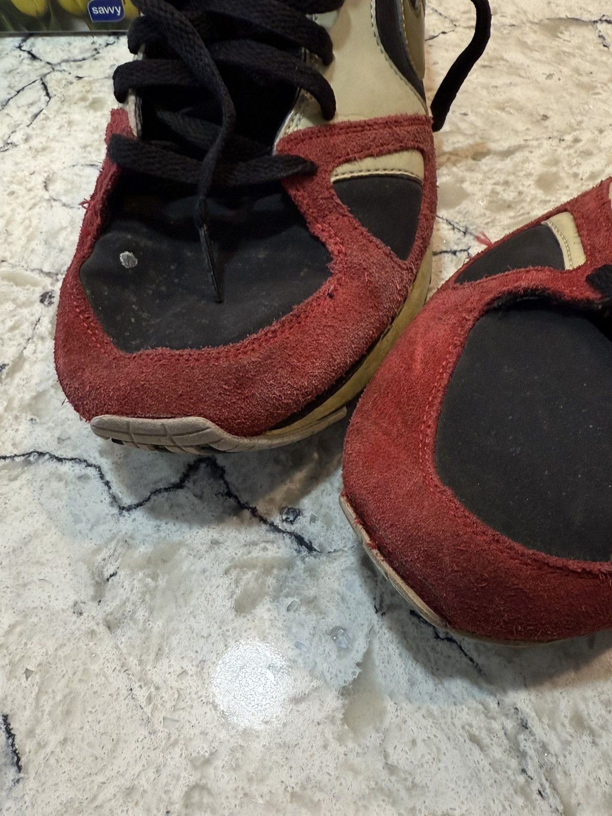 Nike × Vintage Nike Air Stab 2006 Elephant / Red / Black Size 10 Size US 10 / EU 43 - 6 Thumbnail