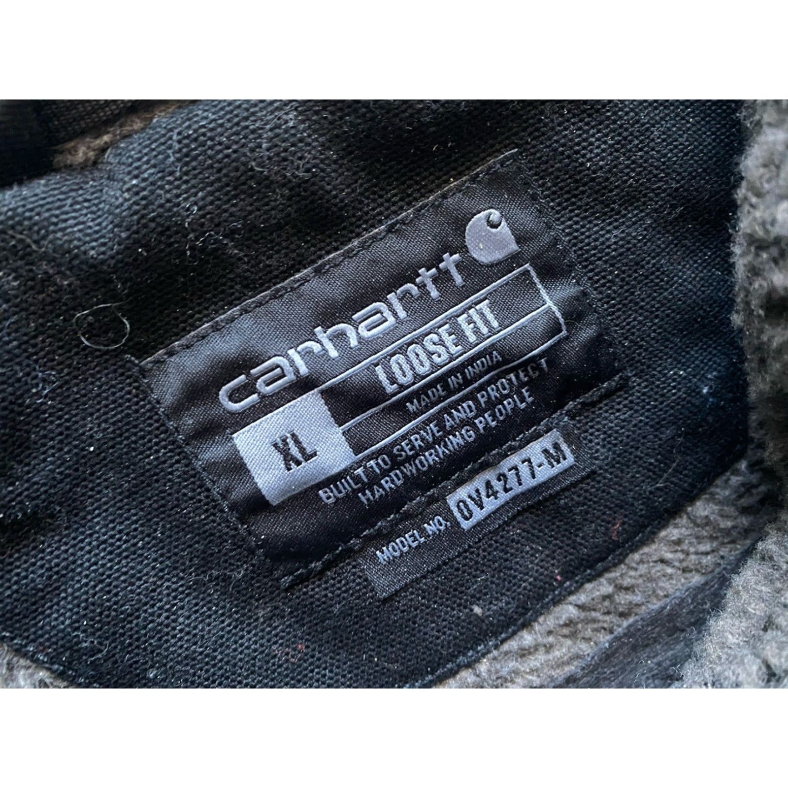 Carhartt Carhartt Vest XL Men Black Embroidered Sherpa Loose Fit 0V4277-M Size US XL / EU 56 / 4 - 5 Thumbnail