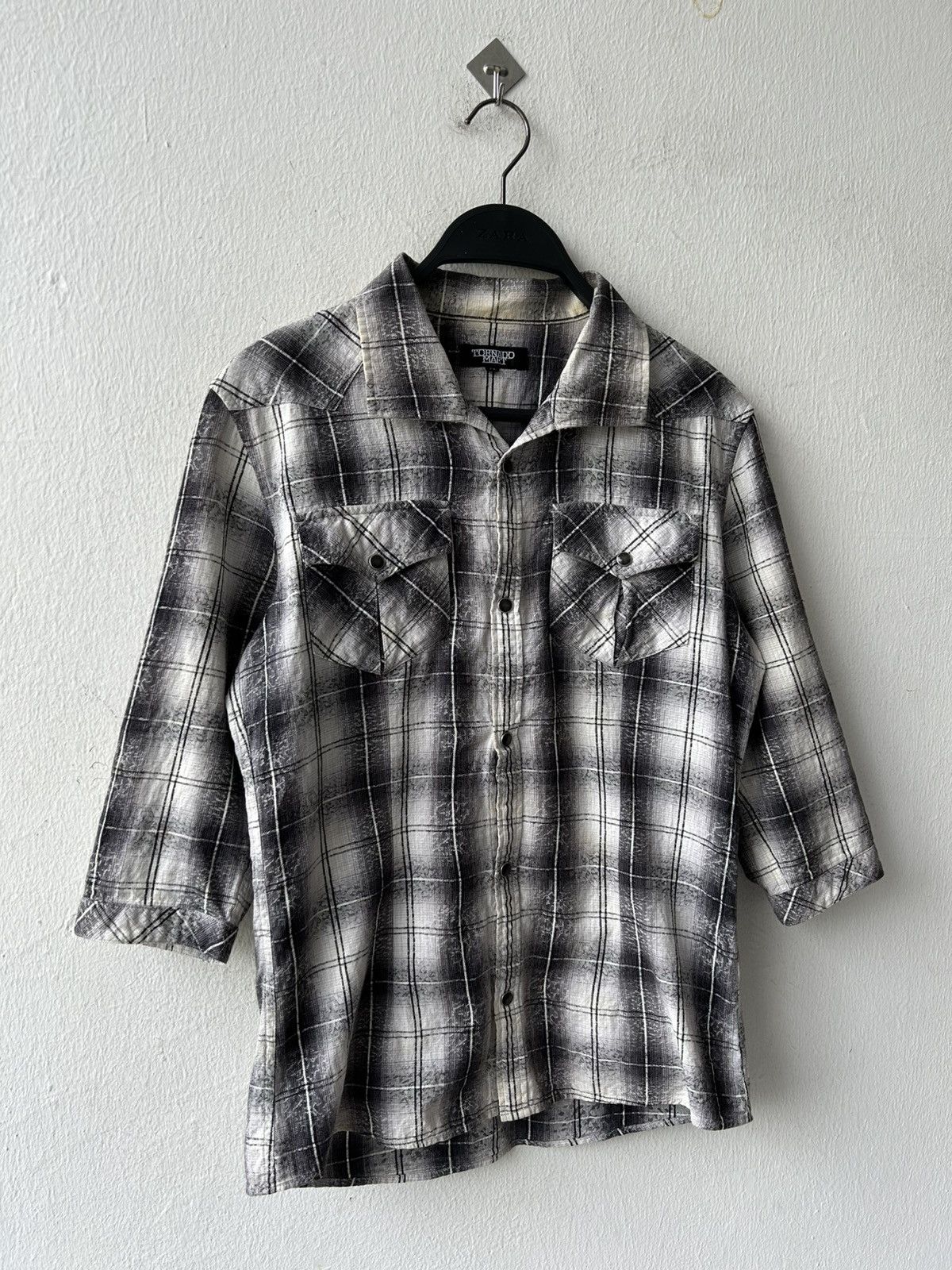 Tornado Mart Tornado Mart Snake Double Pocket Button Up Size US M / EU 48-50 / 2 - 3 Thumbnail