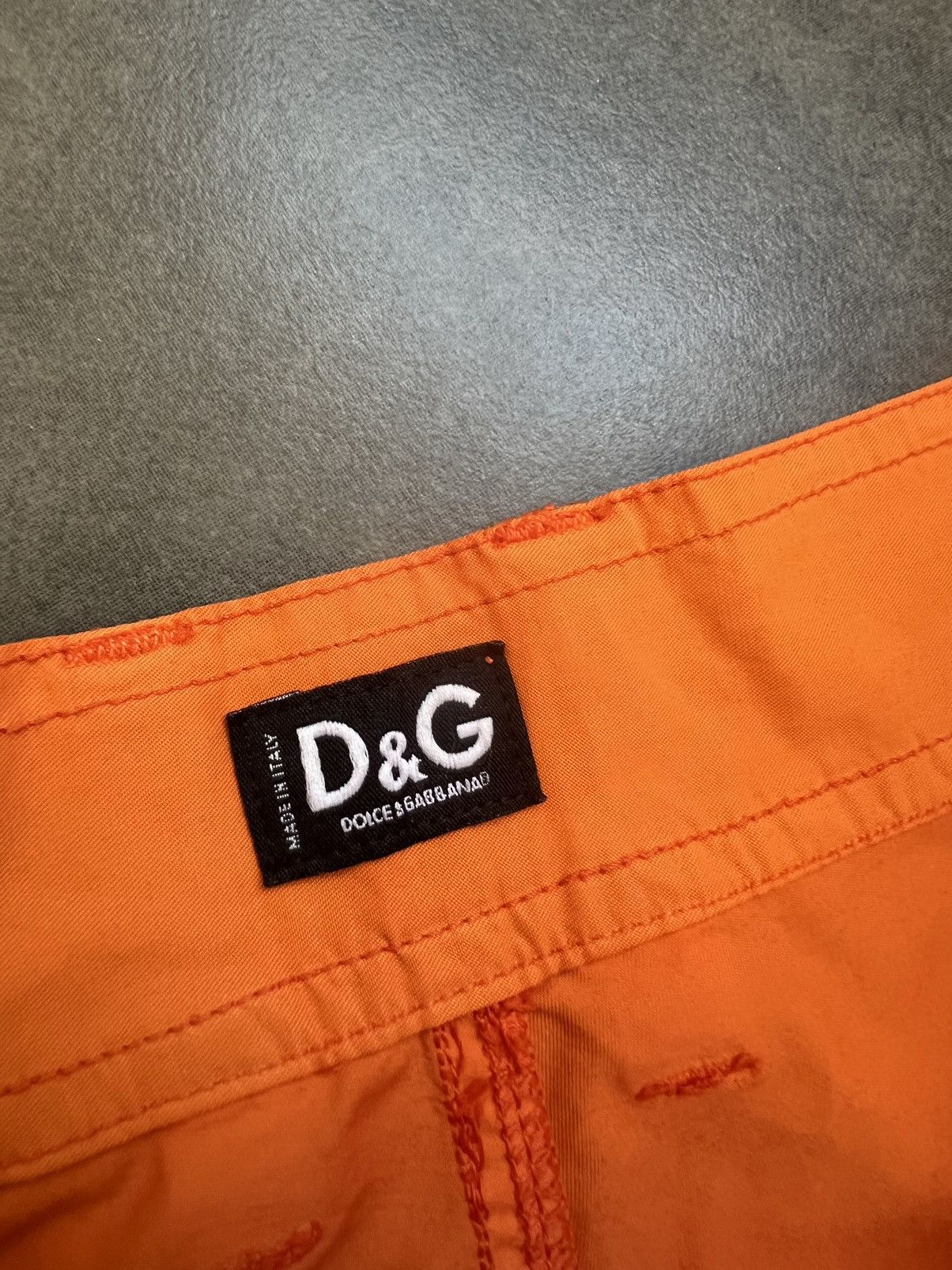 Dolce & Gabbana × Vintage Japan worker style Vintage Dolce Gabbana Capri pants nylon Size 28" / US 6 / IT 42 - 12 Thumbnail