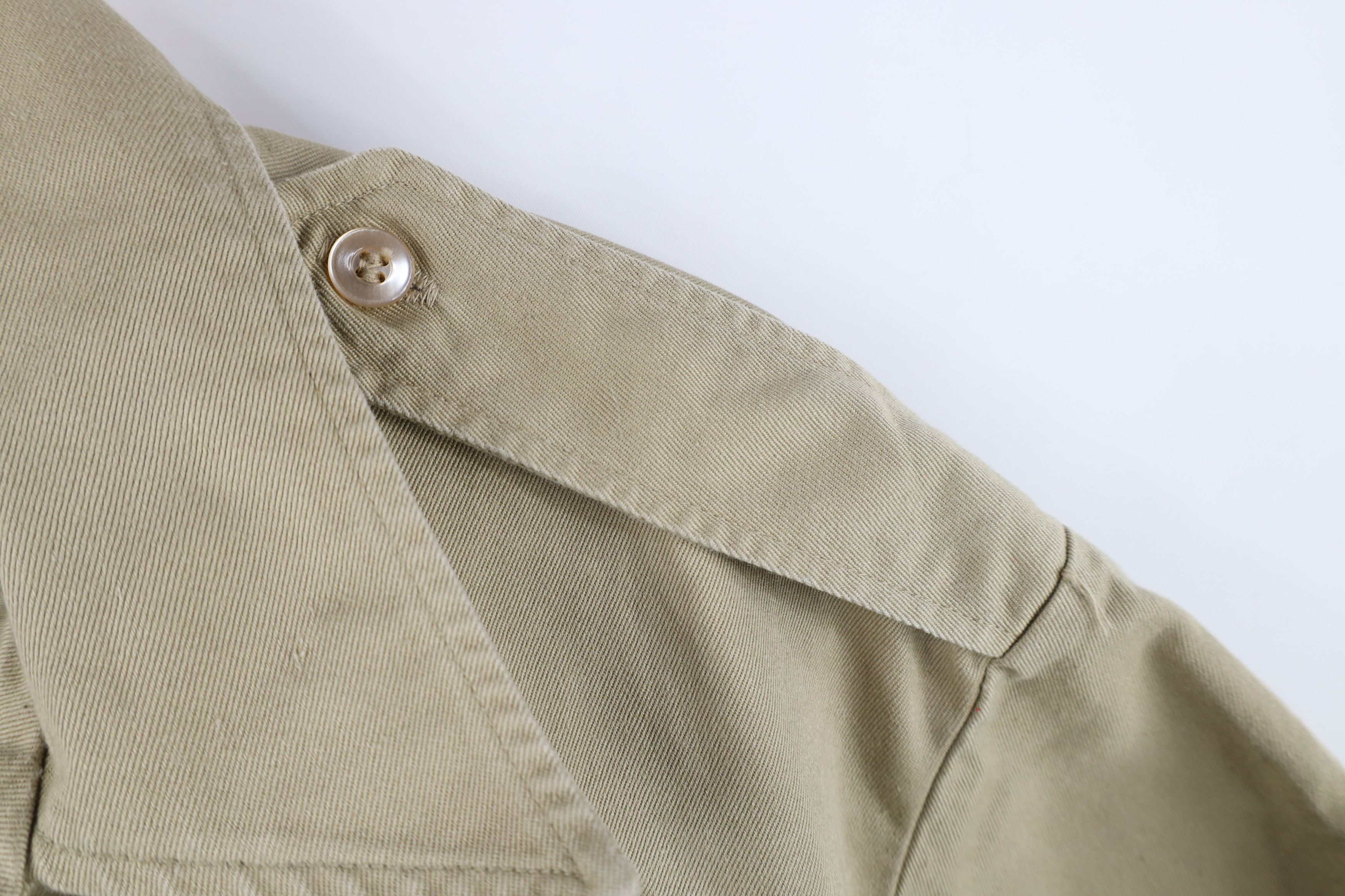 Vintage Vintage 60s 70s Vietnam War Field Combat Button Shirt USA Size US L / EU 52-54 / 3 - 4 Thumbnail