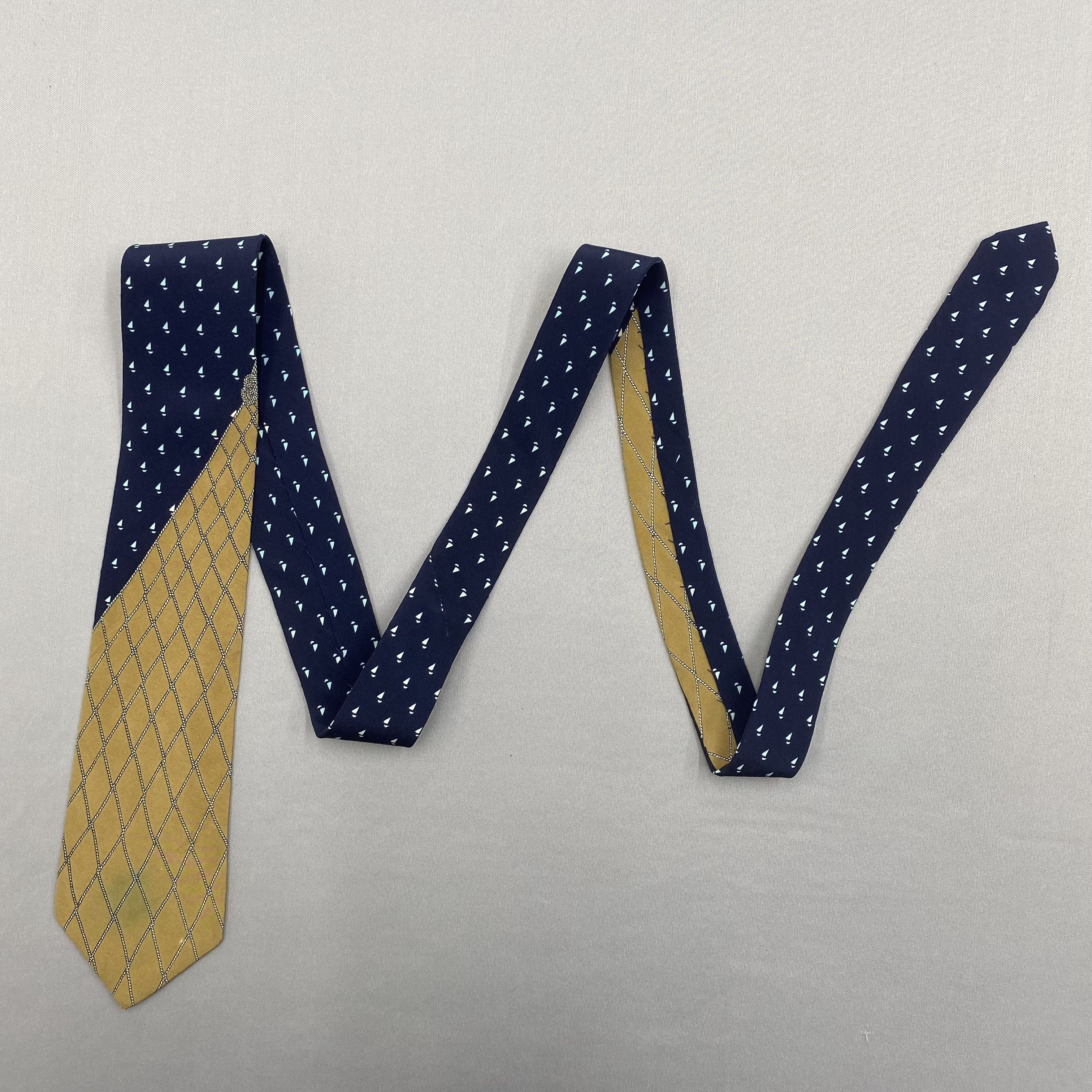 Casablanca Vintage Casablanca SILK Necktie Cravate Pure Silk Neck Tie Size ONE SIZE - 5 Thumbnail