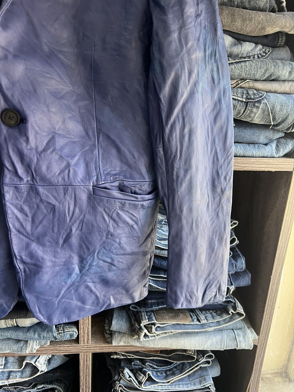 Calvin Klein 🔥Blue Calvin Klein Blazer Size 38R - 8 Thumbnail