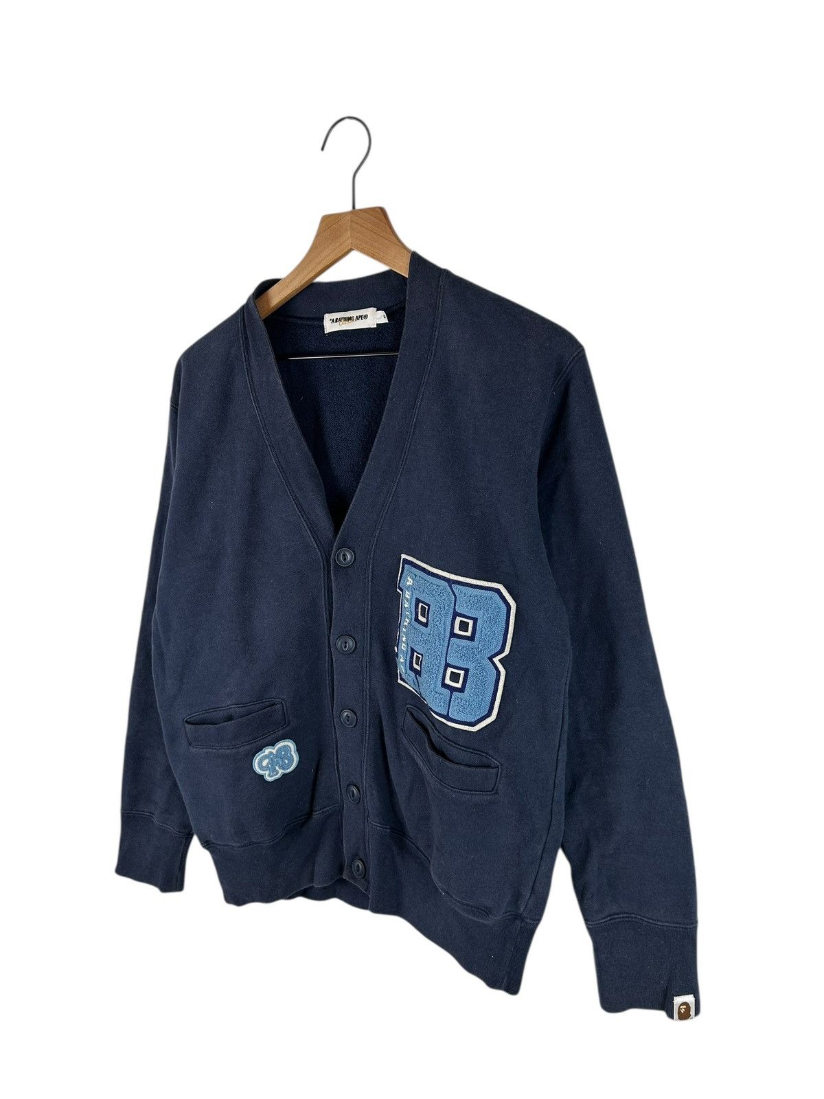Bape Bape Logo Button Cardigan Size US S / EU 44-46 / 1 - 2 Thumbnail
