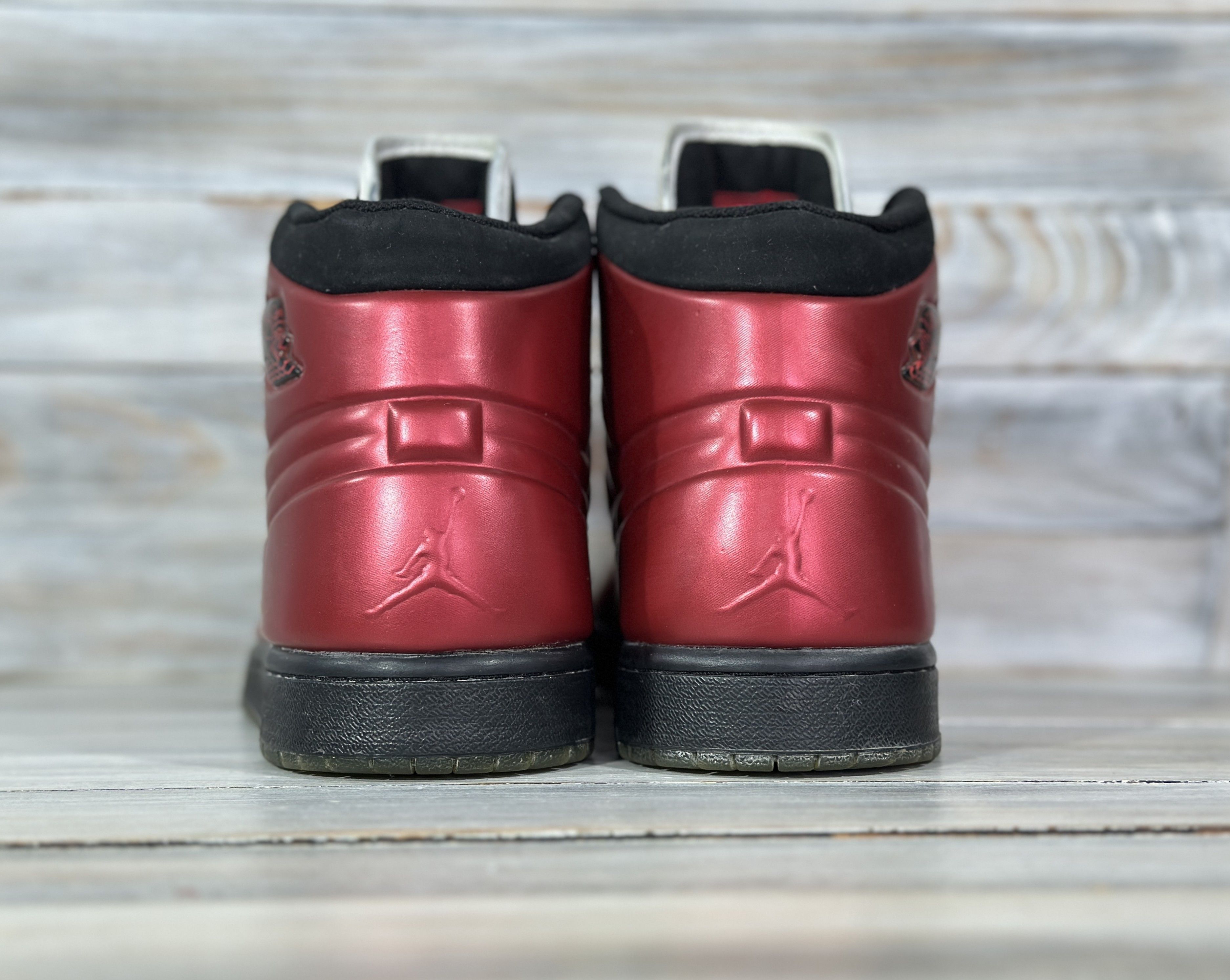 Nike NIKE Air Jordan 1 Anodized 'RED' High Top Sneakers Sport Size US 9 / EU 42 - 19 Thumbnail