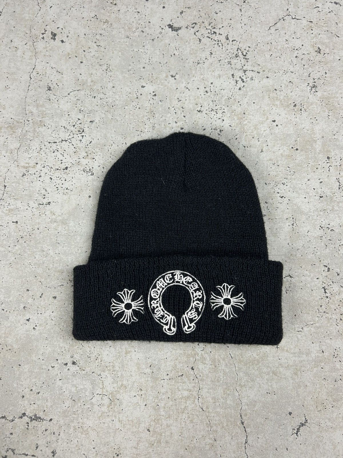Chrome Hearts CHROME HEARTS HORSESHOE BEANIE | Grailed