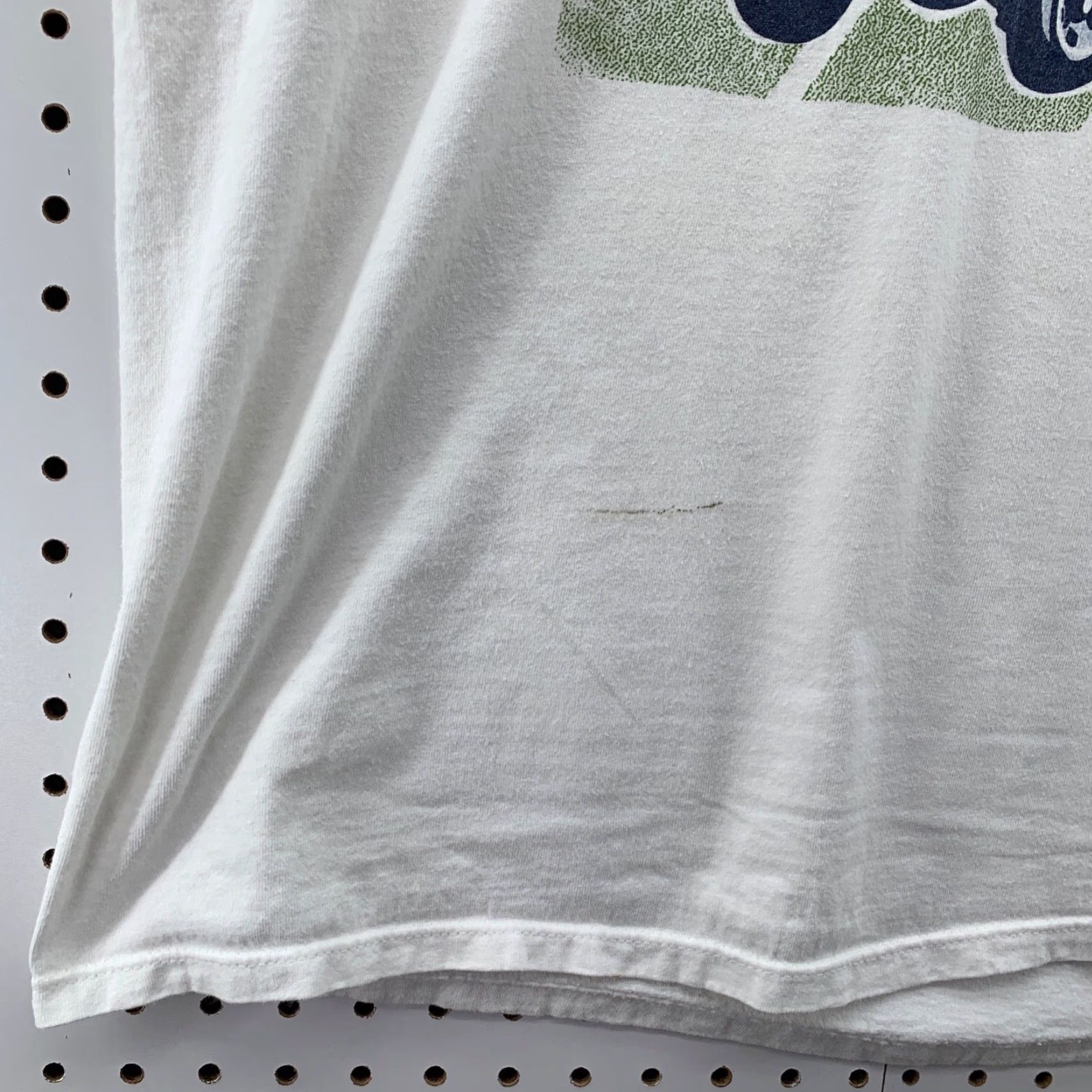 Vintage Vintage Notre Dame White T-Shirt - Stedman, 80s, Large, Mens, Short Sleeve, Crew Neck, Single Stitch, Logo, University Spirit Size US L / EU 52-54 / 3 - 5 Thumbnail