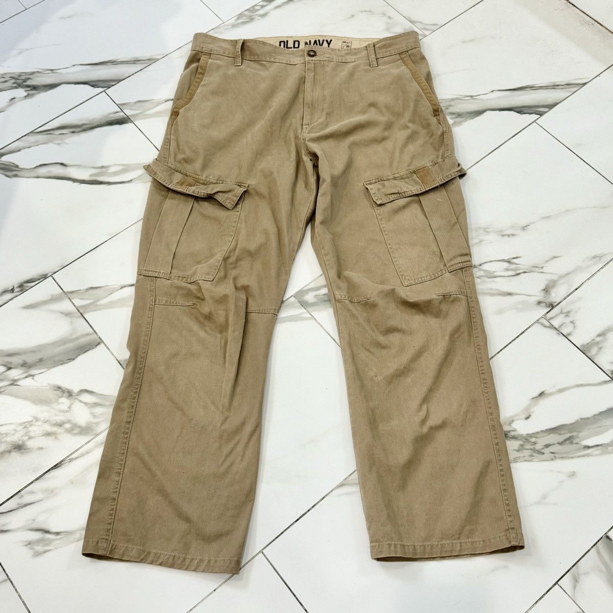 Vintage VINTAGE BAGGY CARGO OLD NAVY PANTS! Size US 36 / EU 52 - 4 Thumbnail
