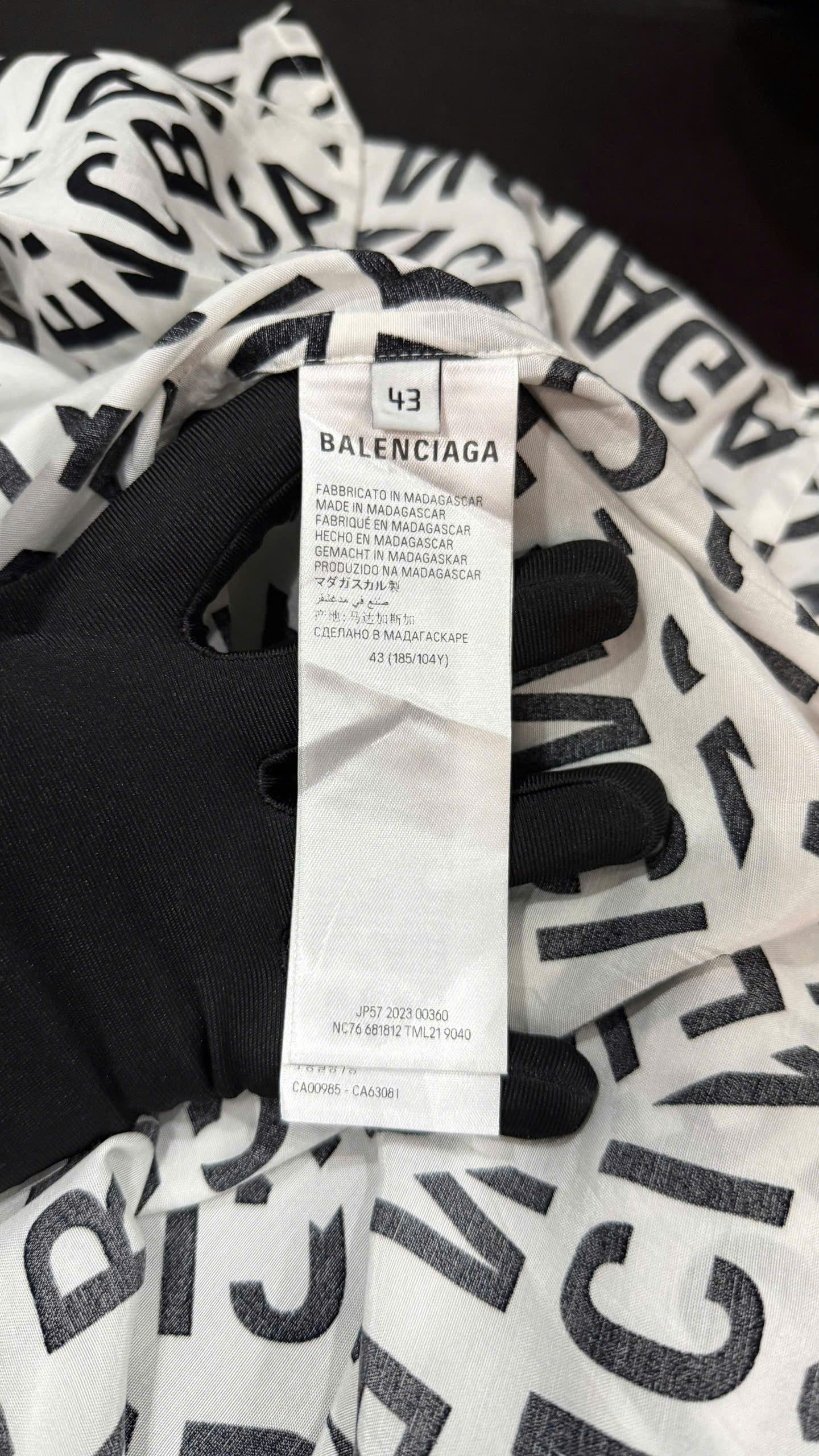 Balenciaga BALENCIAGA SHIRT Size US M / EU 48-50 / 2 - 8 Thumbnail
