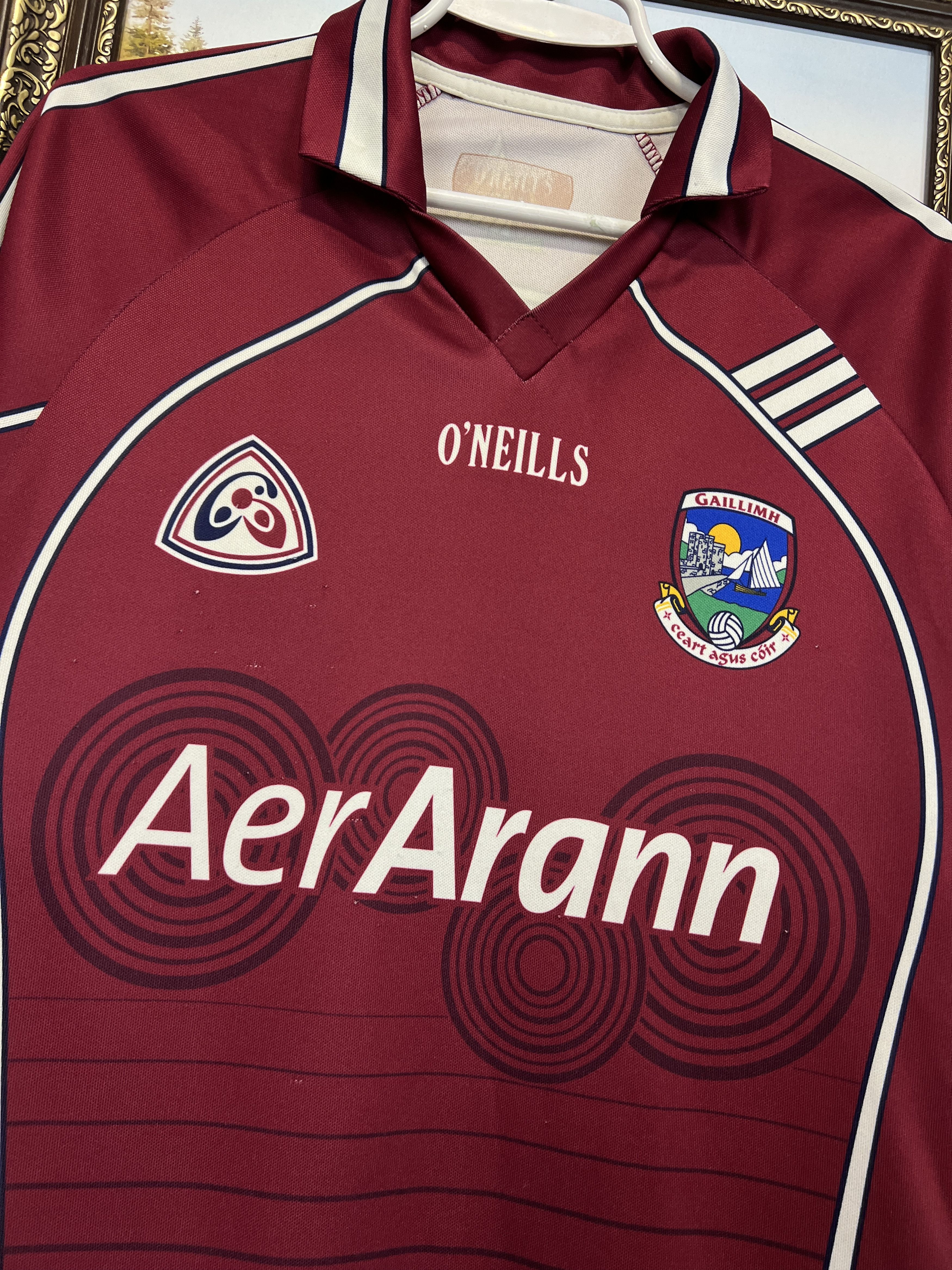 O'Neill Galway Gaillimh GAA Gaelic Football Shirt Irish Jersey Size US XS / EU 42 / 0 - 3 Thumbnail