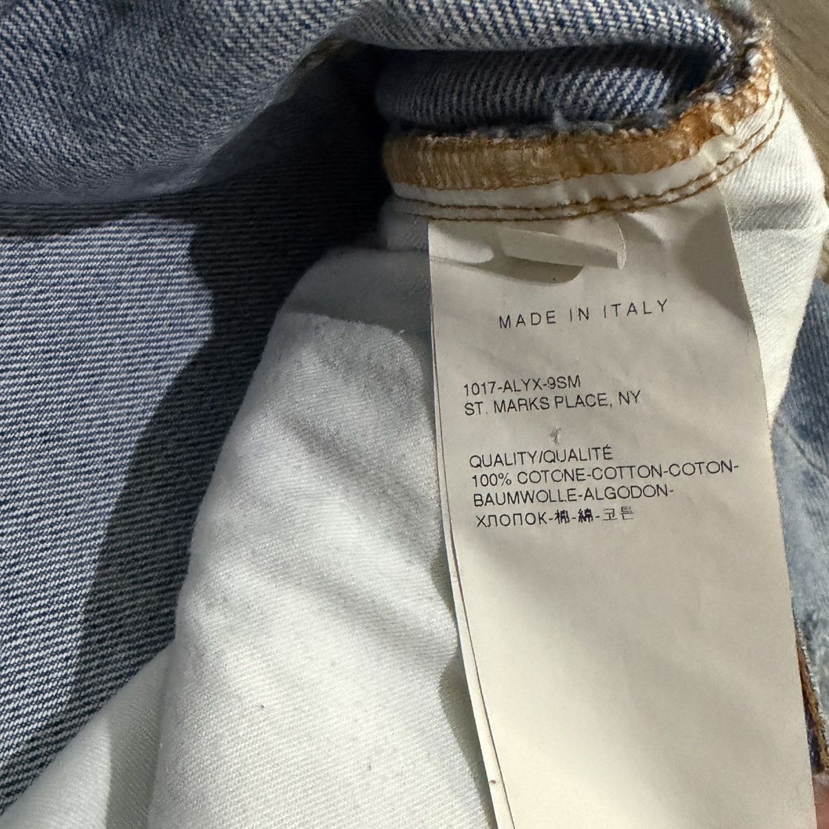 Alyx Alyx Thorn Slash SS19 Denim Size US 30 / EU 46 - 7 Thumbnail