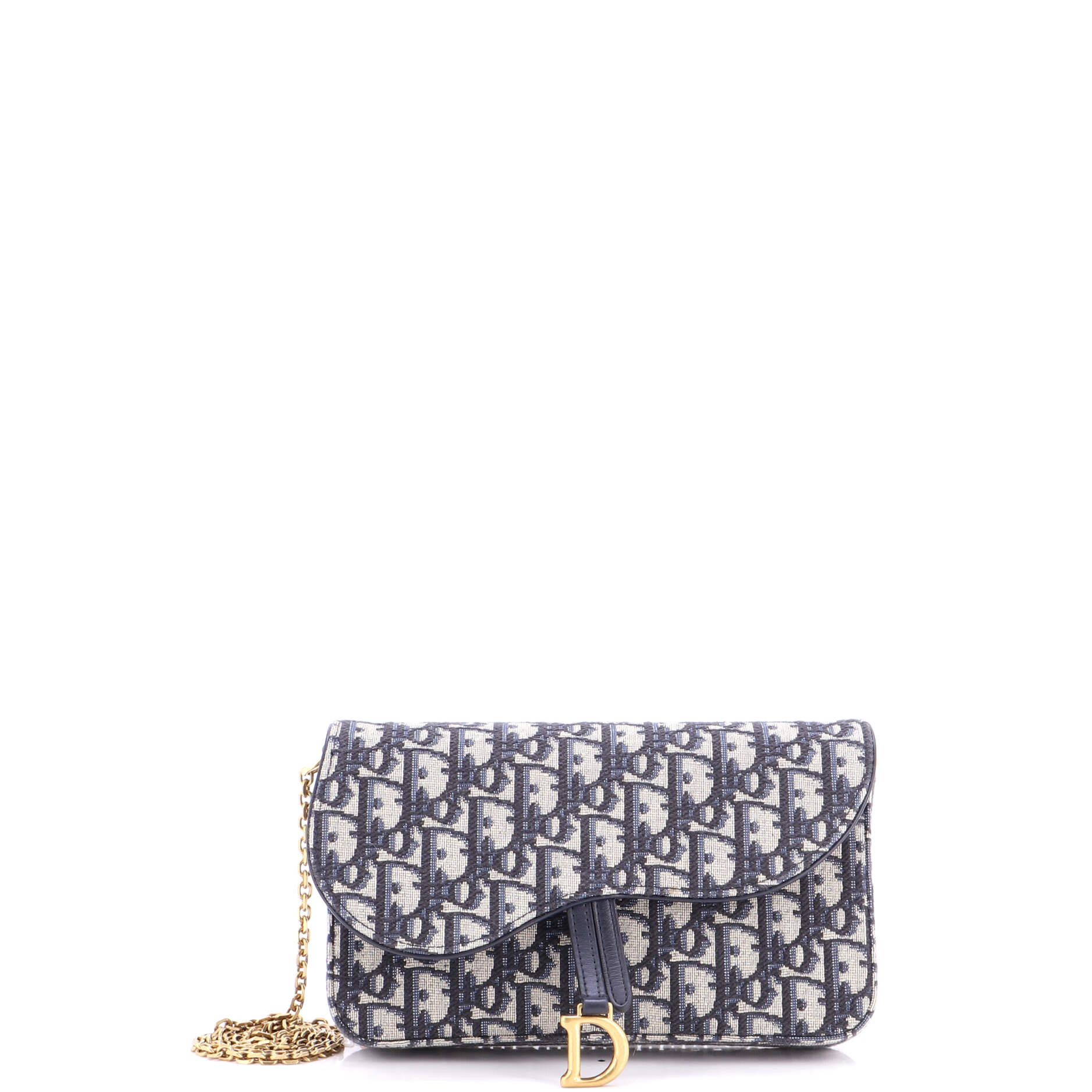 Dior Saddle Pouch Wallet on Chain Size ONE SIZE - 1 Thumbnail