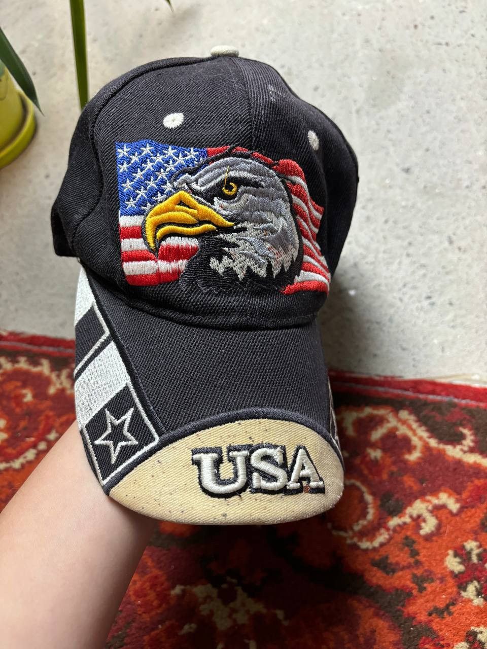 Vintage Vintage Y2K American Eagle Flag USA Cap Size ONE SIZE - 2 Thumbnail