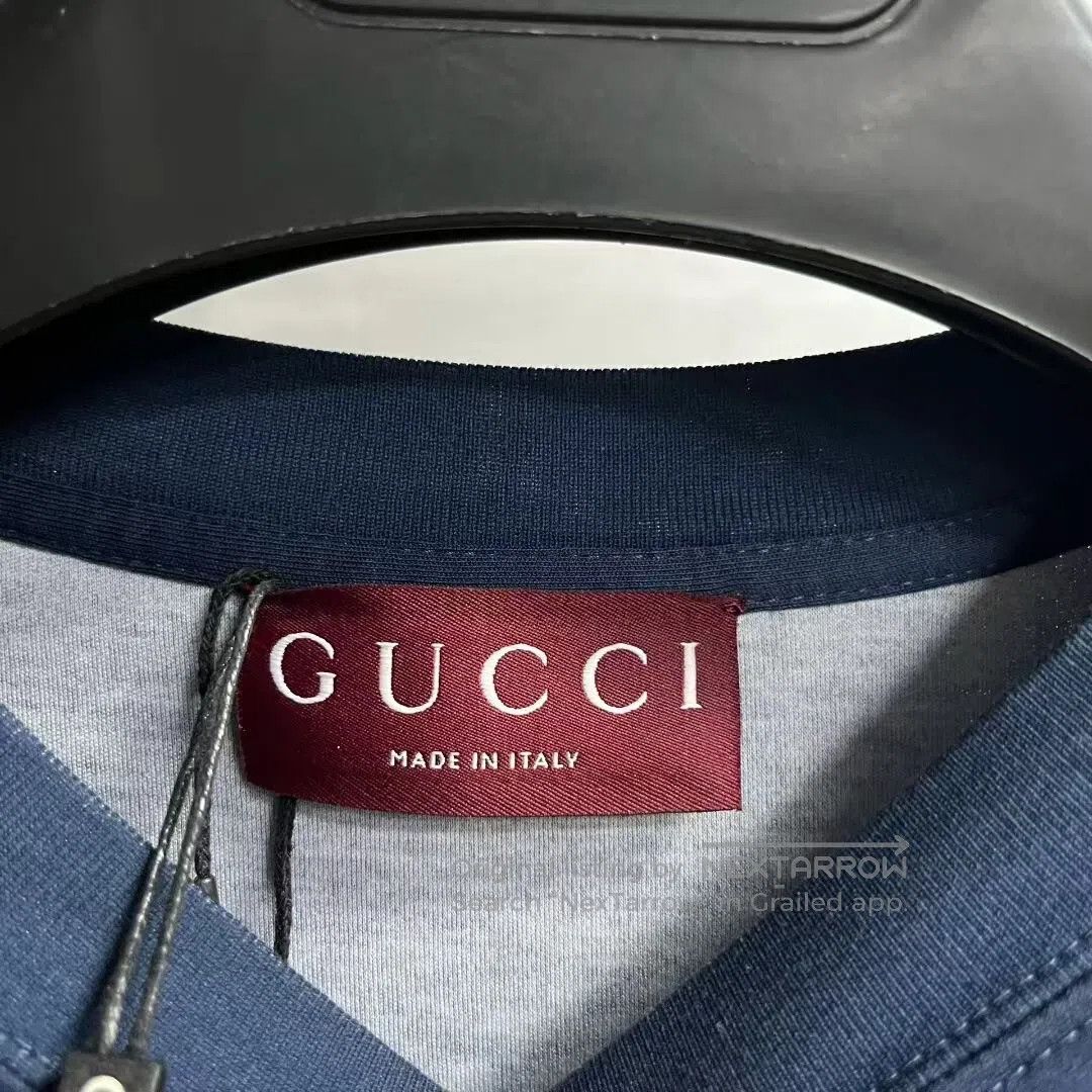 Gucci Guicci Graduated cotton round-neck T-shirt| Size US L / EU 52-54 / 3 - 3 Thumbnail