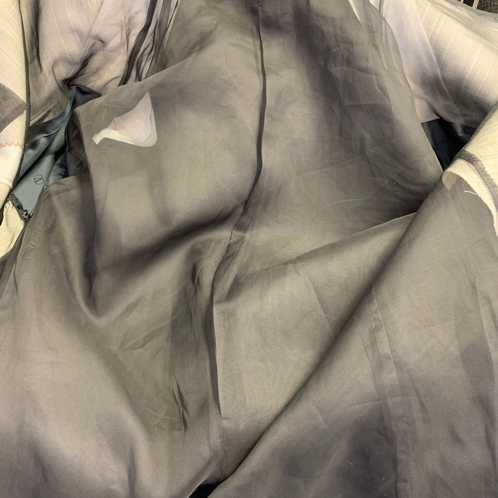Valentino VALENTINO Size 38 Double Breasted Peak Lapel Sport Coat Size 38R - 8 Thumbnail
