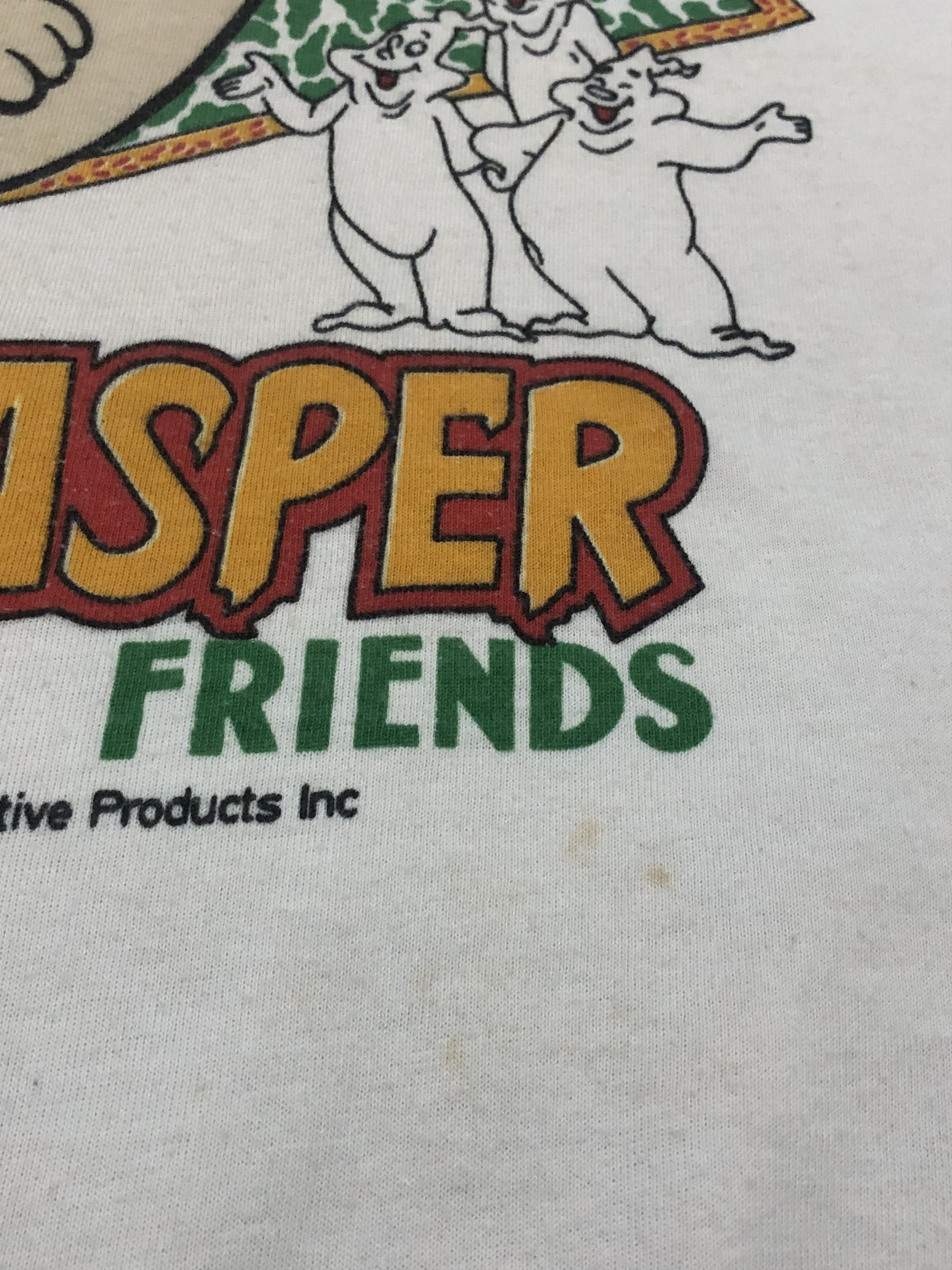 Cartoon Network Vintage Casper The Friendly Ghost 90s Cartoon Graphic Size US L / EU 52-54 / 3 - 4 Thumbnail