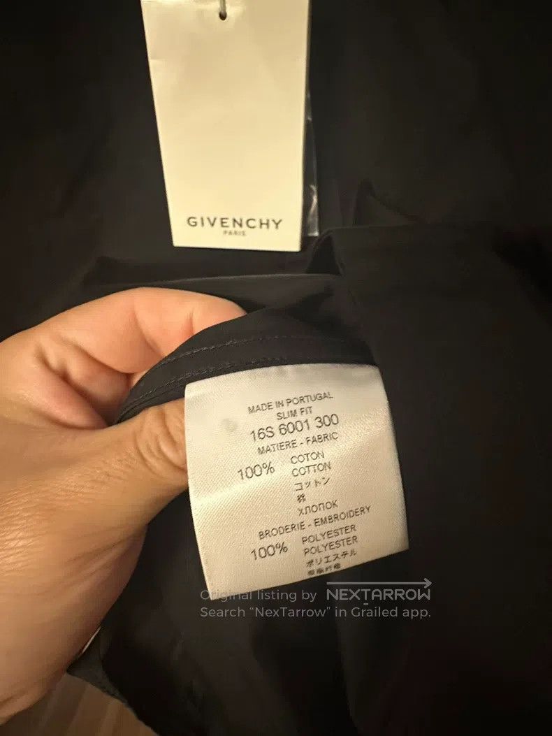 Givenchy Givenchy Classic Star-Striped Black Shirt Size US S / EU 44-46 / 1 - 3 Thumbnail