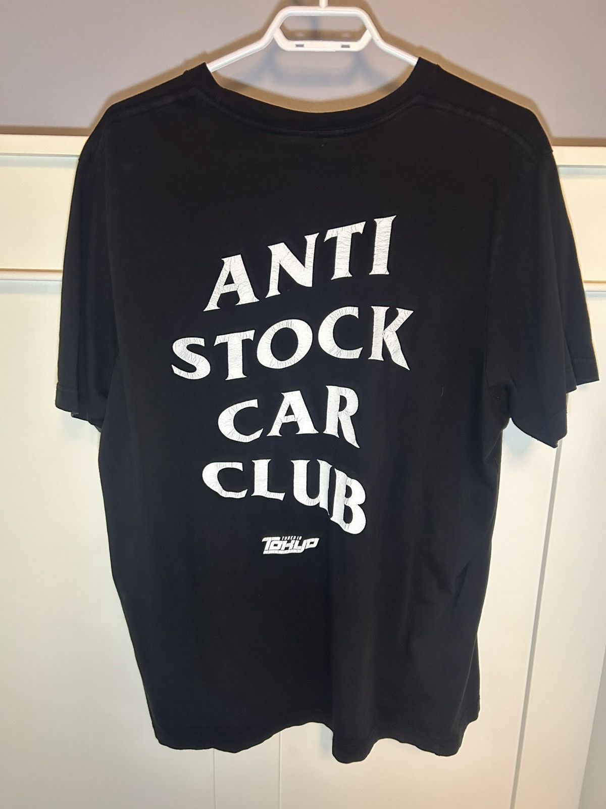 Japanese Brand Tuned In Tokyo Anti Stock Car Club T-shirt Size US XL / EU 56 / 4 - 1 Thumbnail