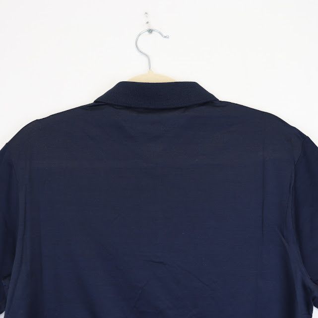 Alexander McQueen o1rshd1 ***Defective / Polo in Navy Blue Size US S / EU 44-46 / 1 - 9 Thumbnail