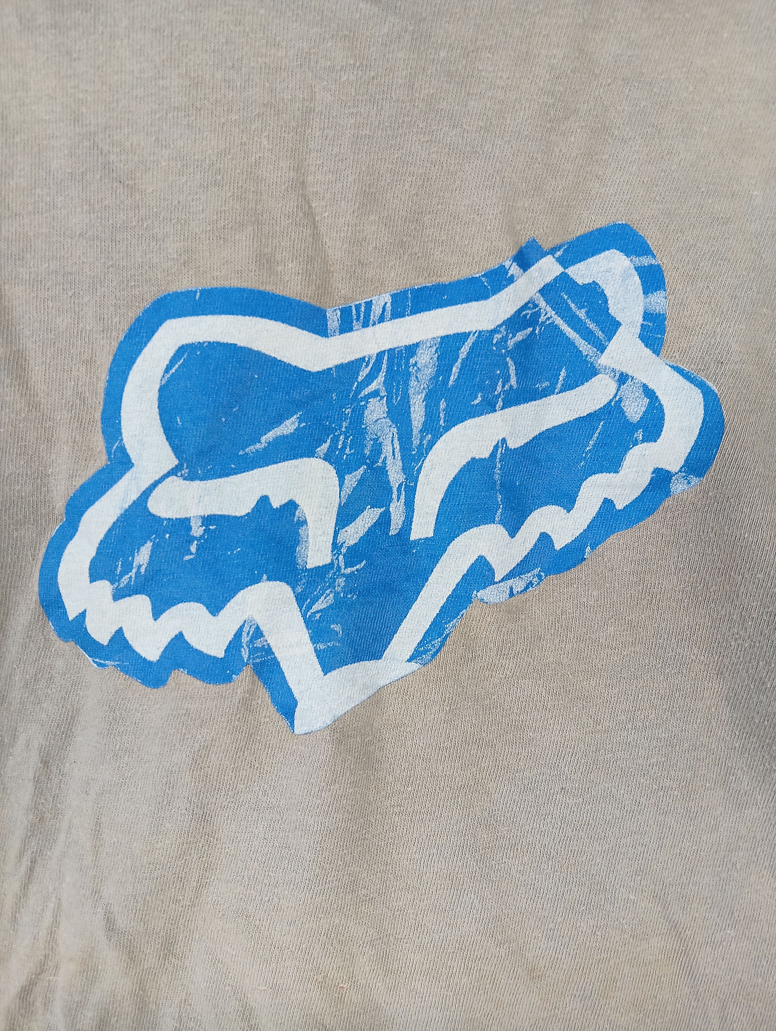 Fox Racing fox bif logo tee racing Size US M / EU 48-50 / 2 - 2 Thumbnail
