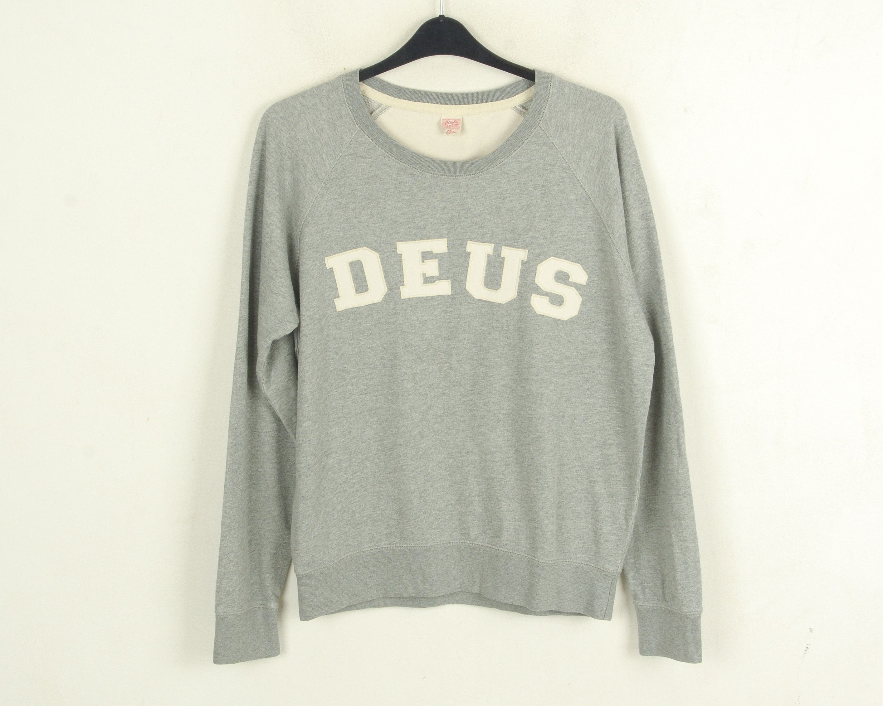 Deus Ex Machina DEUS Walter Applique Crew 200gm cotton sweatshirt M jumper Size US M / EU 48-50 / 2 - 1 Thumbnail