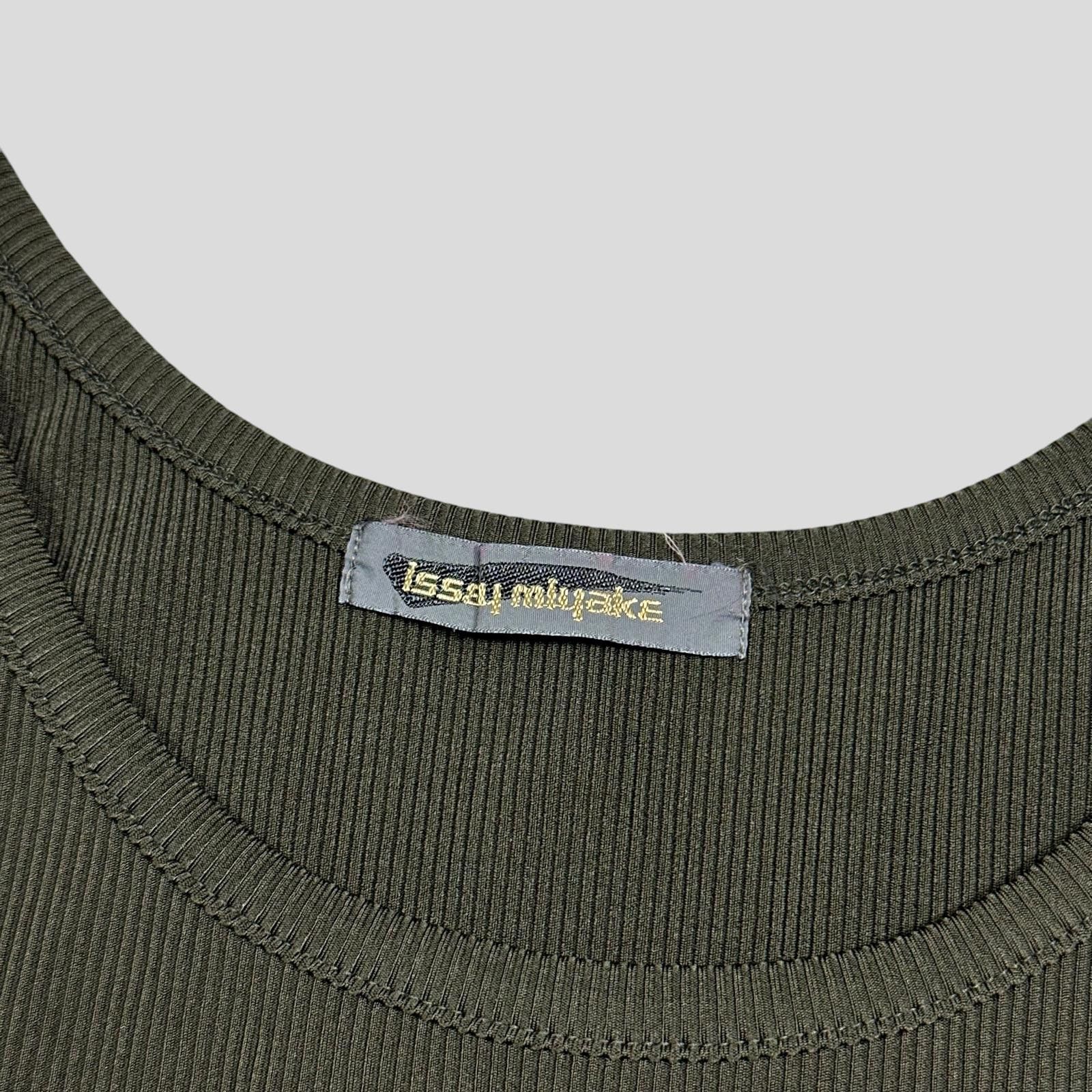 Issey Miyake Issey Miyake 80’s Brush Tag Ribbed Pleated Vest - S Size M / US 6-8 / IT 42-44 - 4 Thumbnail