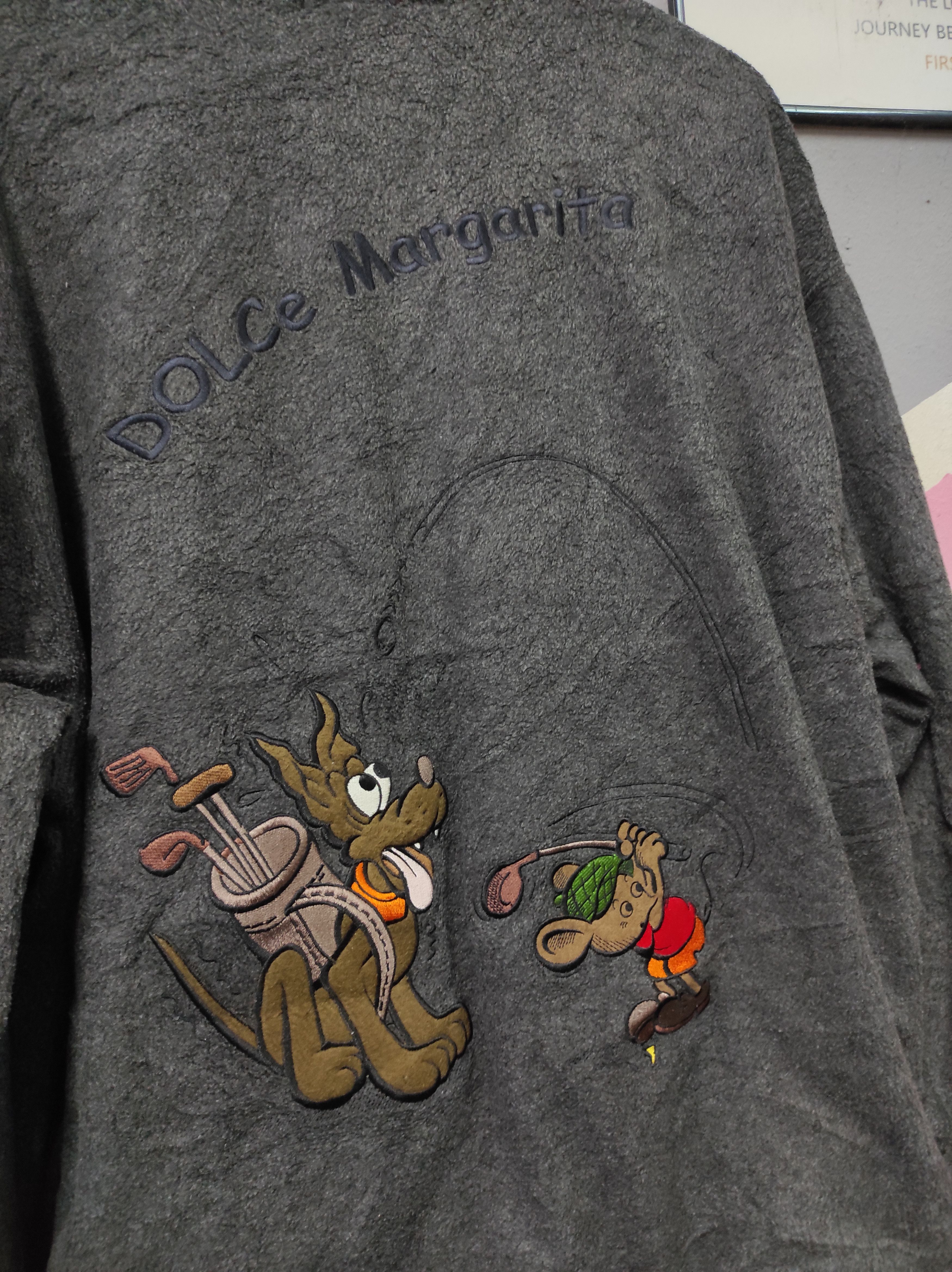 Cartoon Network × Vintage DOLCE MARGARITA ITALY GOLF GON & COOKY JACKET FLEECE Size US L / EU 52-54 / 3 - 2 Thumbnail