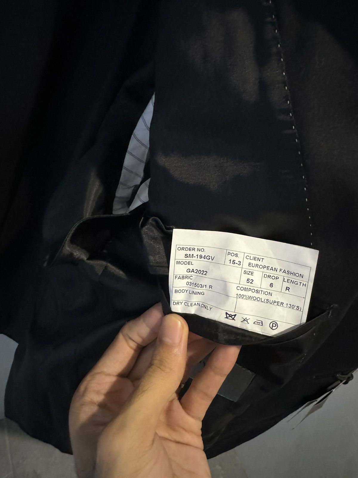 Givenchy GIVENCHY CLASSIC SUIT JACKET Size 52R - 5 Thumbnail