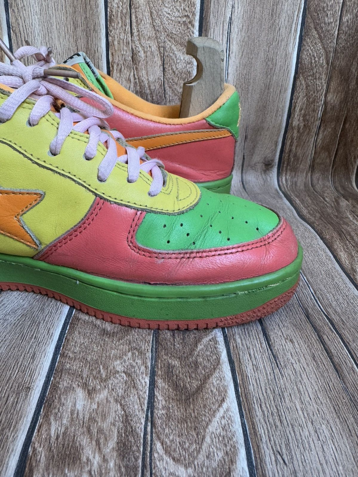 Bape × Nigo 2009 woodland camo bapesta Size US 9 / EU 42 - 10 Thumbnail