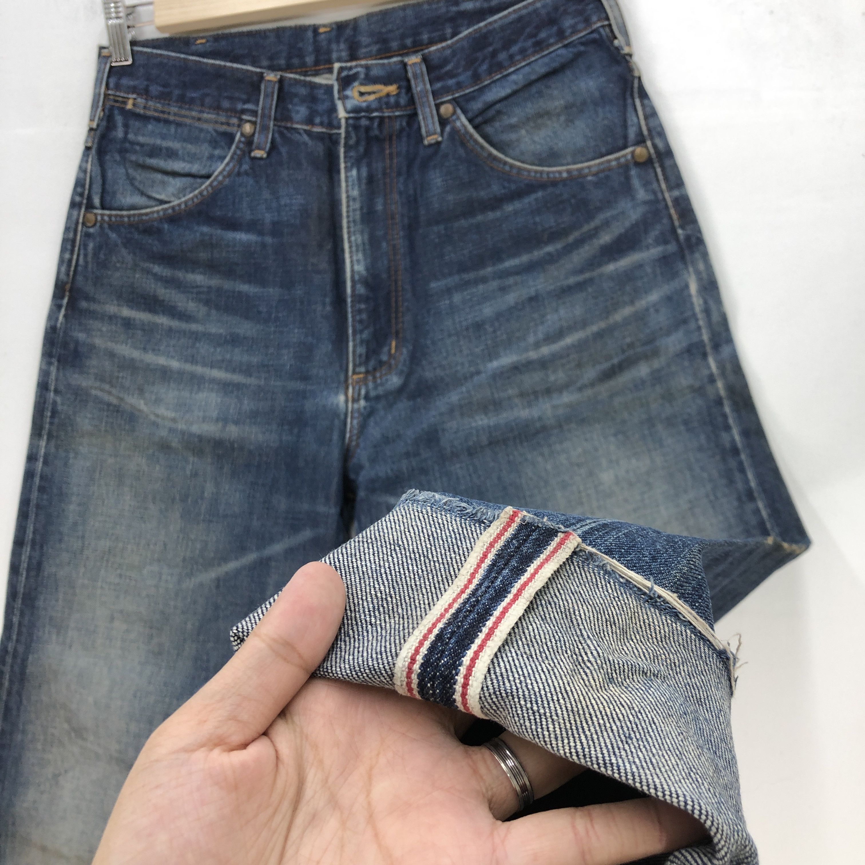 Wrangler Vintage Wrangler Jeans Selvedge Denim Redline Pants Size US 30 / EU 46 - 7 Thumbnail