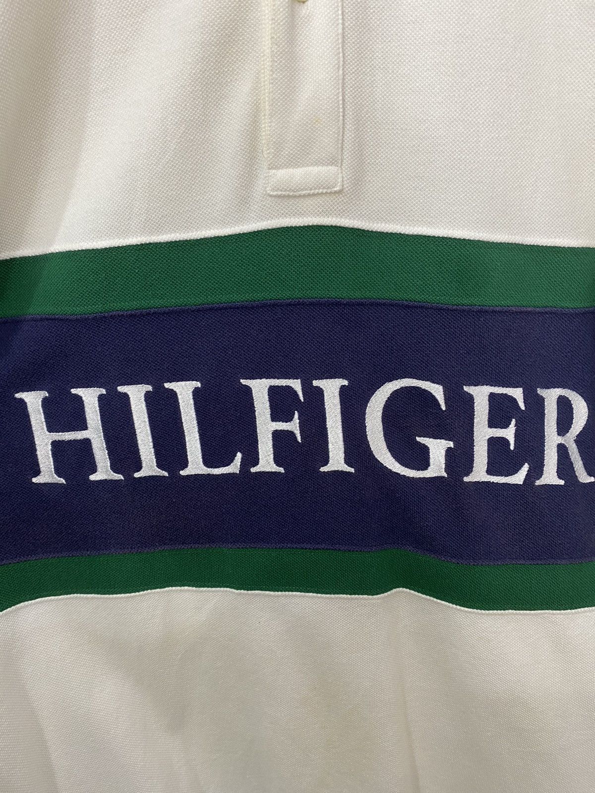 Tommy Hilfiger ✅ VINTAGE TOMMY HILFIGER streetwear hip hop rap polo shirt Size US M / EU 48-50 / 2 - 5 Thumbnail
