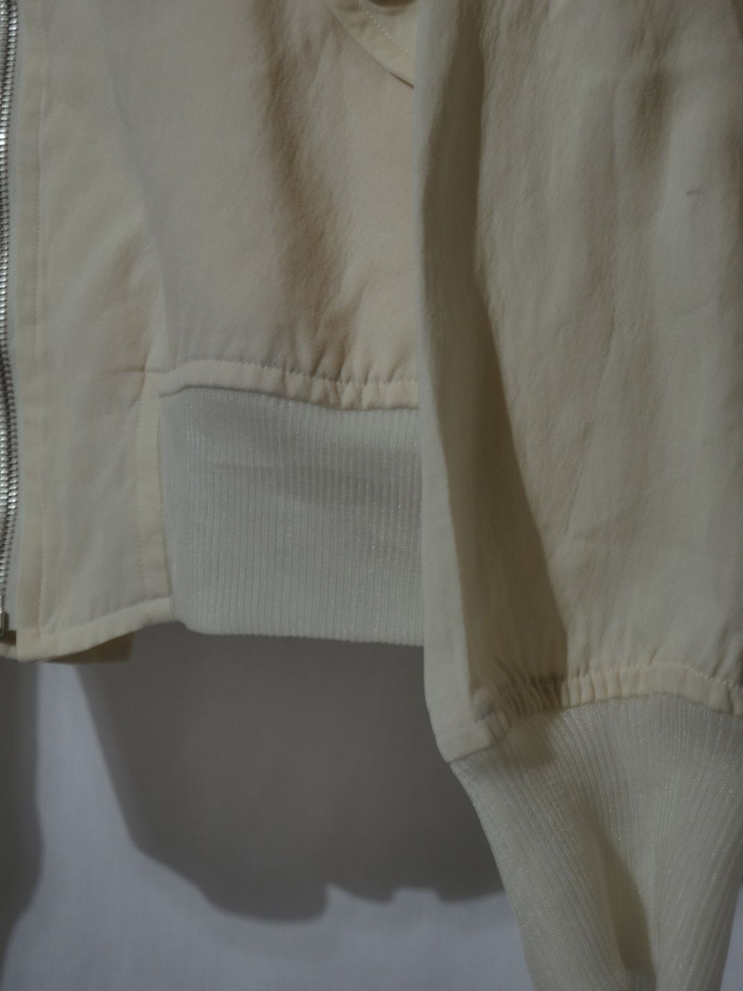 Auralee SS20 Muslin Silk Bomber Jacket Sample Size US L / EU 52-54 / 3 - 5 Thumbnail