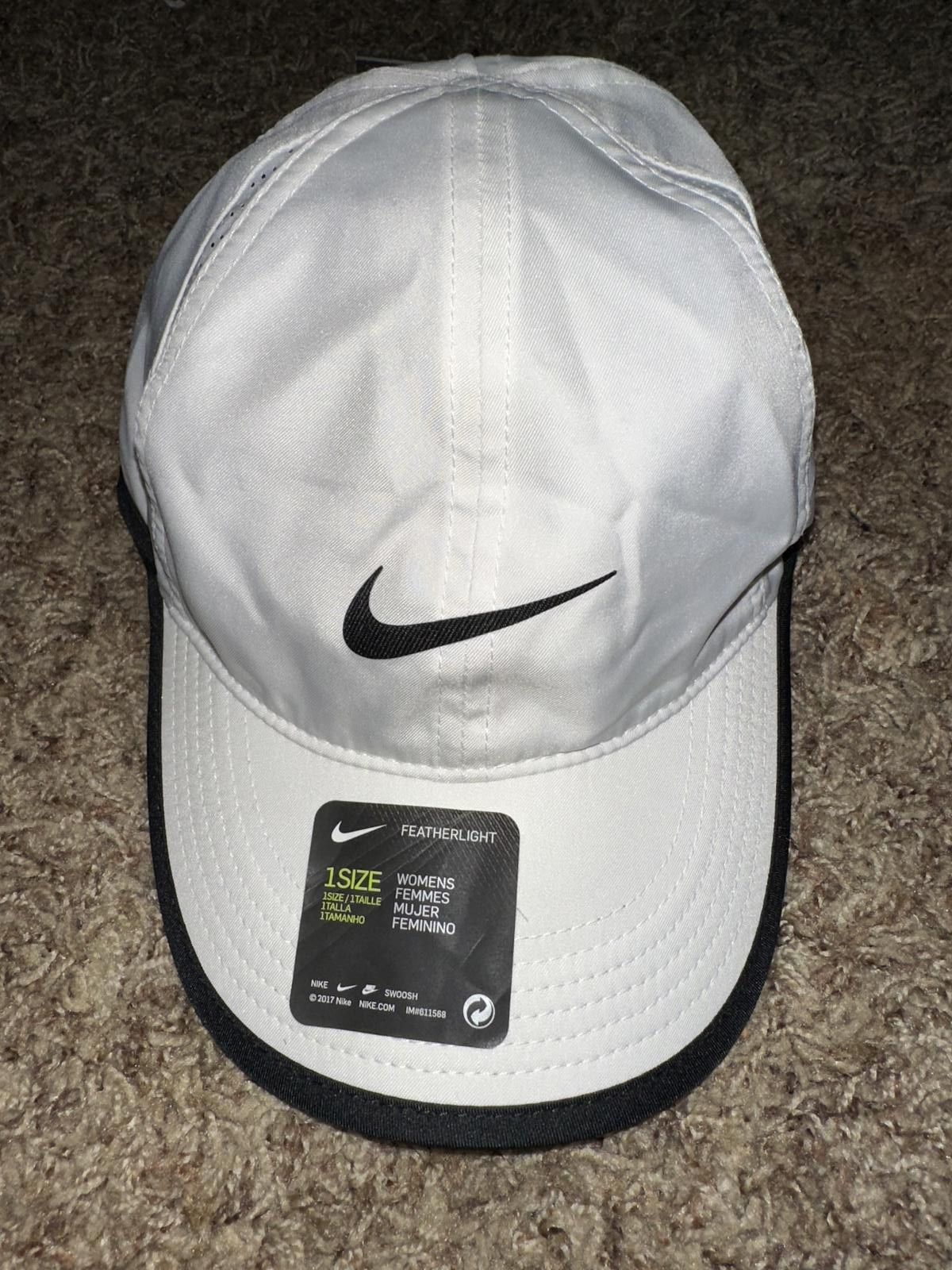 Nike Nike Women Sportswear Tennis AeroBill Featherlight Women's Adjustable Cap Size ONE SIZE - 1 Thumbnail