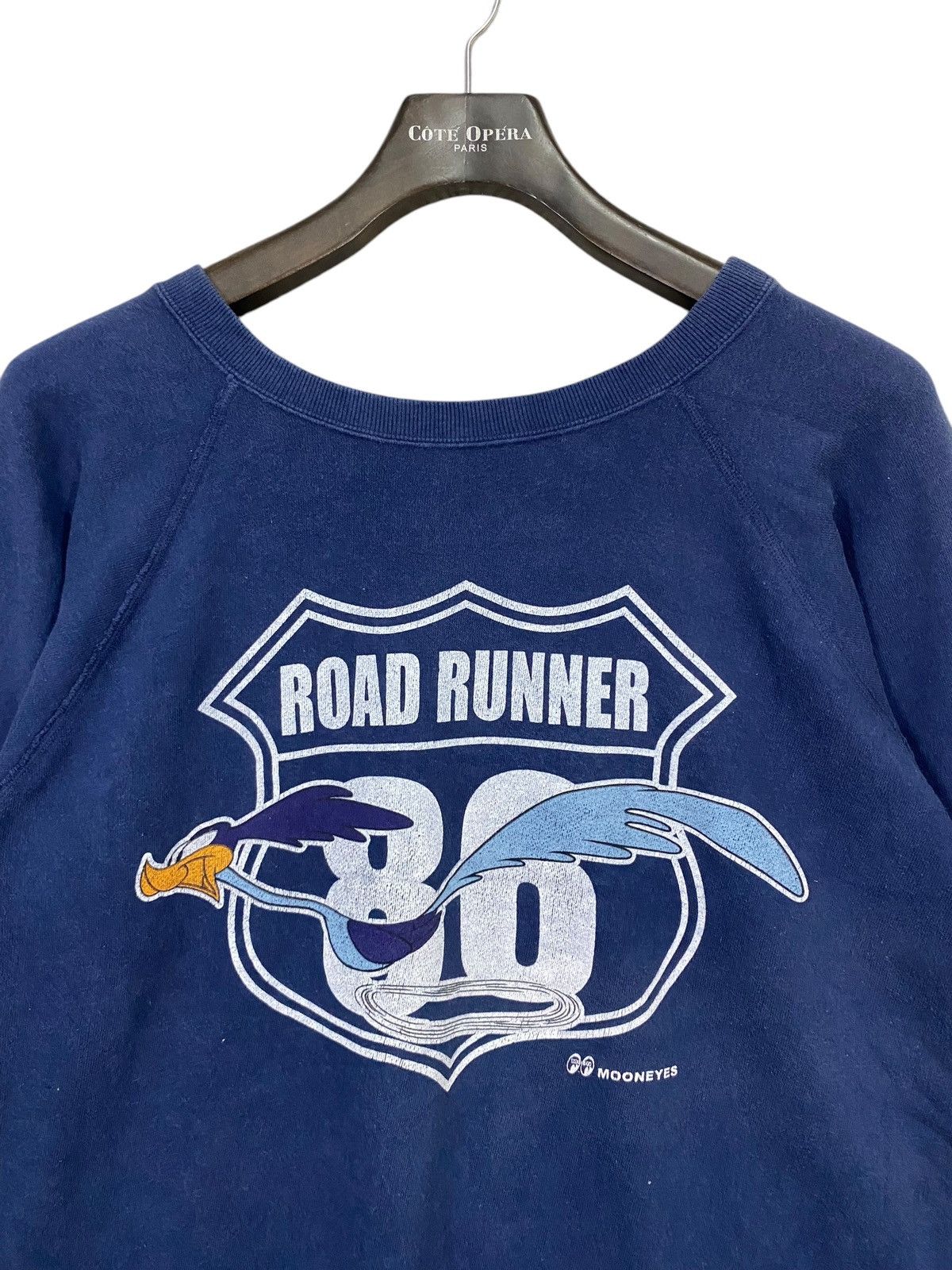 Cartoon Network × Disney × Vintage Vintage looney tunes road runner x mooneyes sweatshirt Size US L / EU 52-54 / 3 - 4 Thumbnail