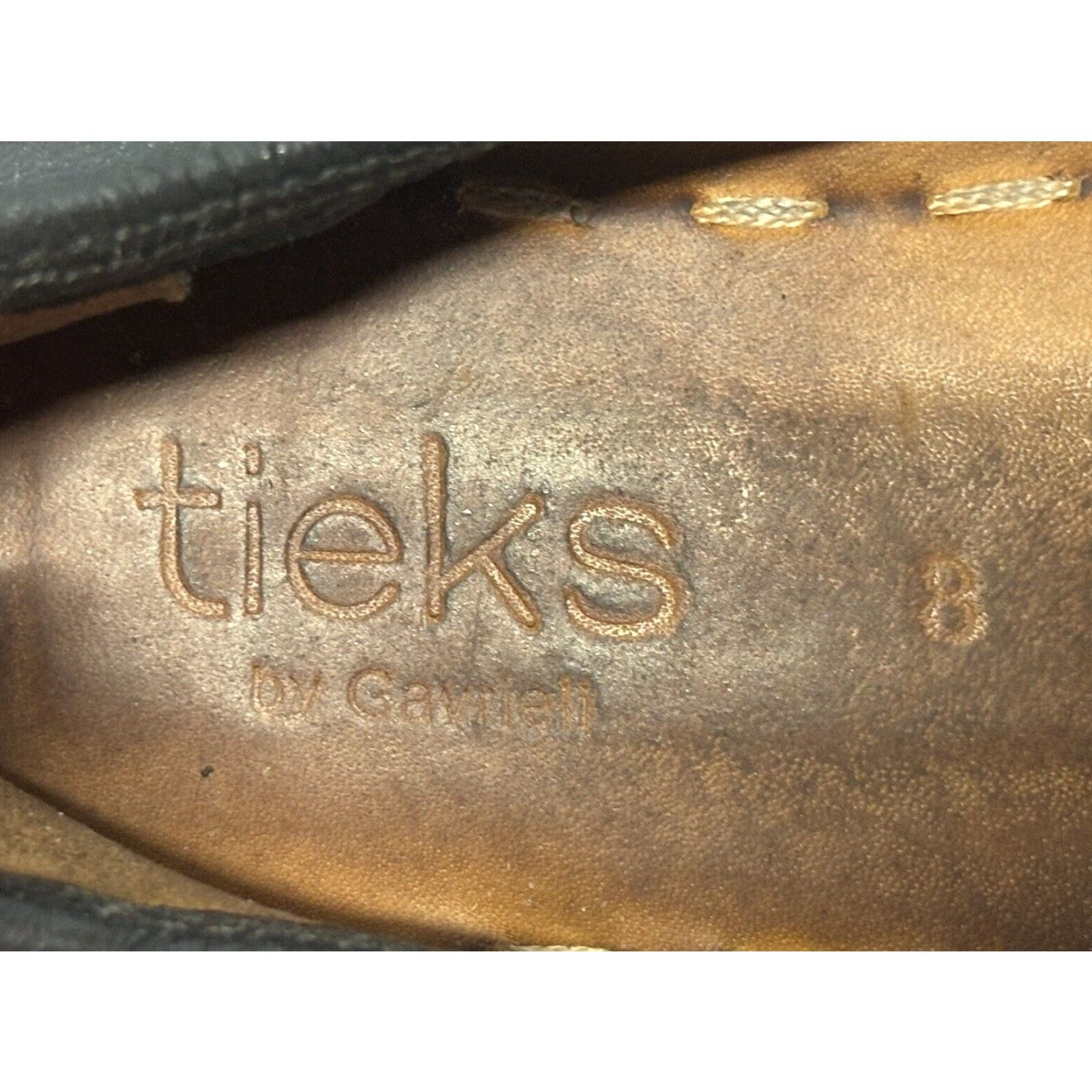 Vintage Tieks Ballet Flats Size 8 Matte Black Leather Comfort Slip On Shoes Womens Size US 6 / IT 36 - 6 Thumbnail