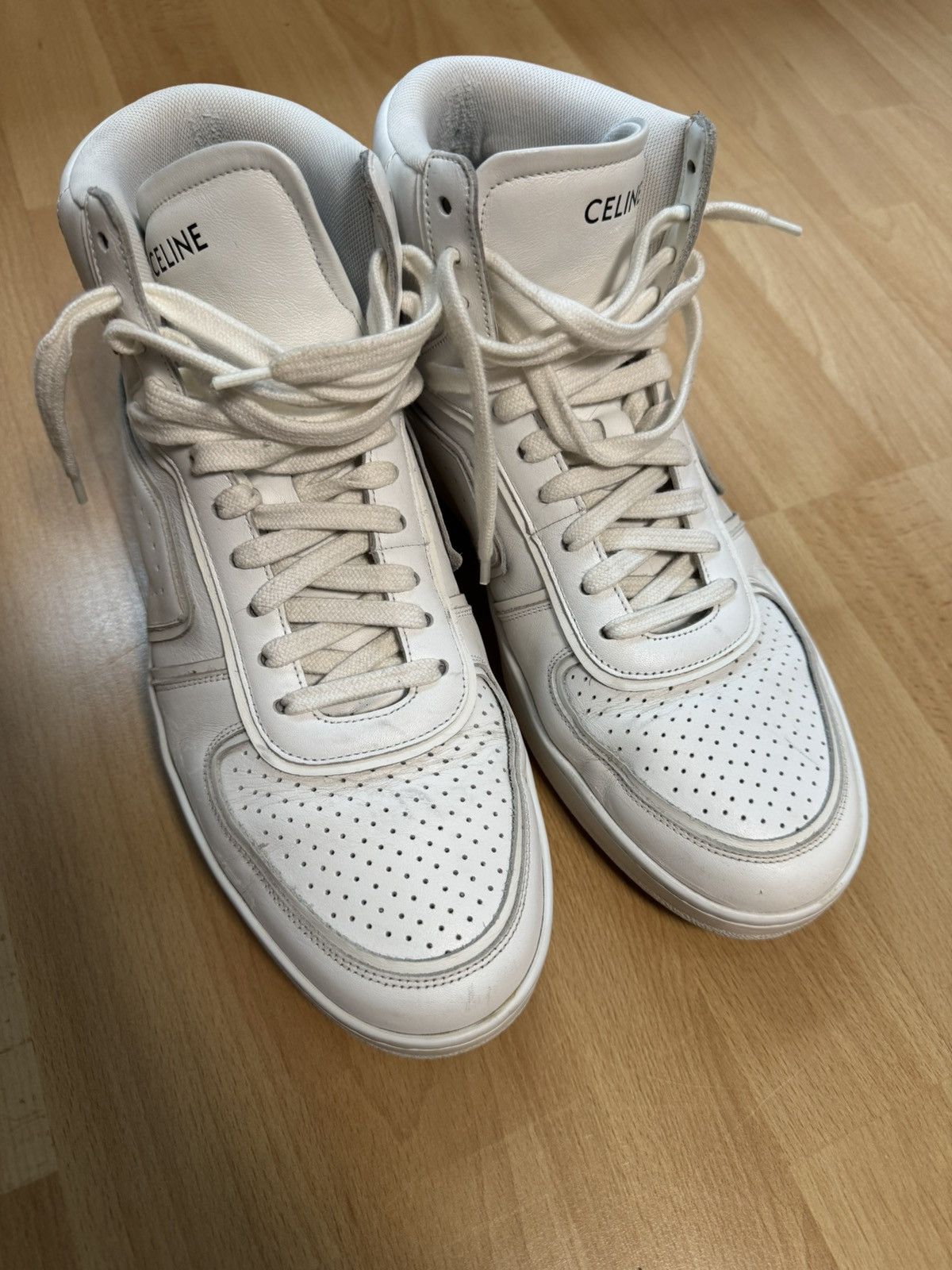 Celine Celine CT-01 Z Trainer High-Top Sneaker Hedi Slimane Size US 10 / EU 43 - 9 Thumbnail